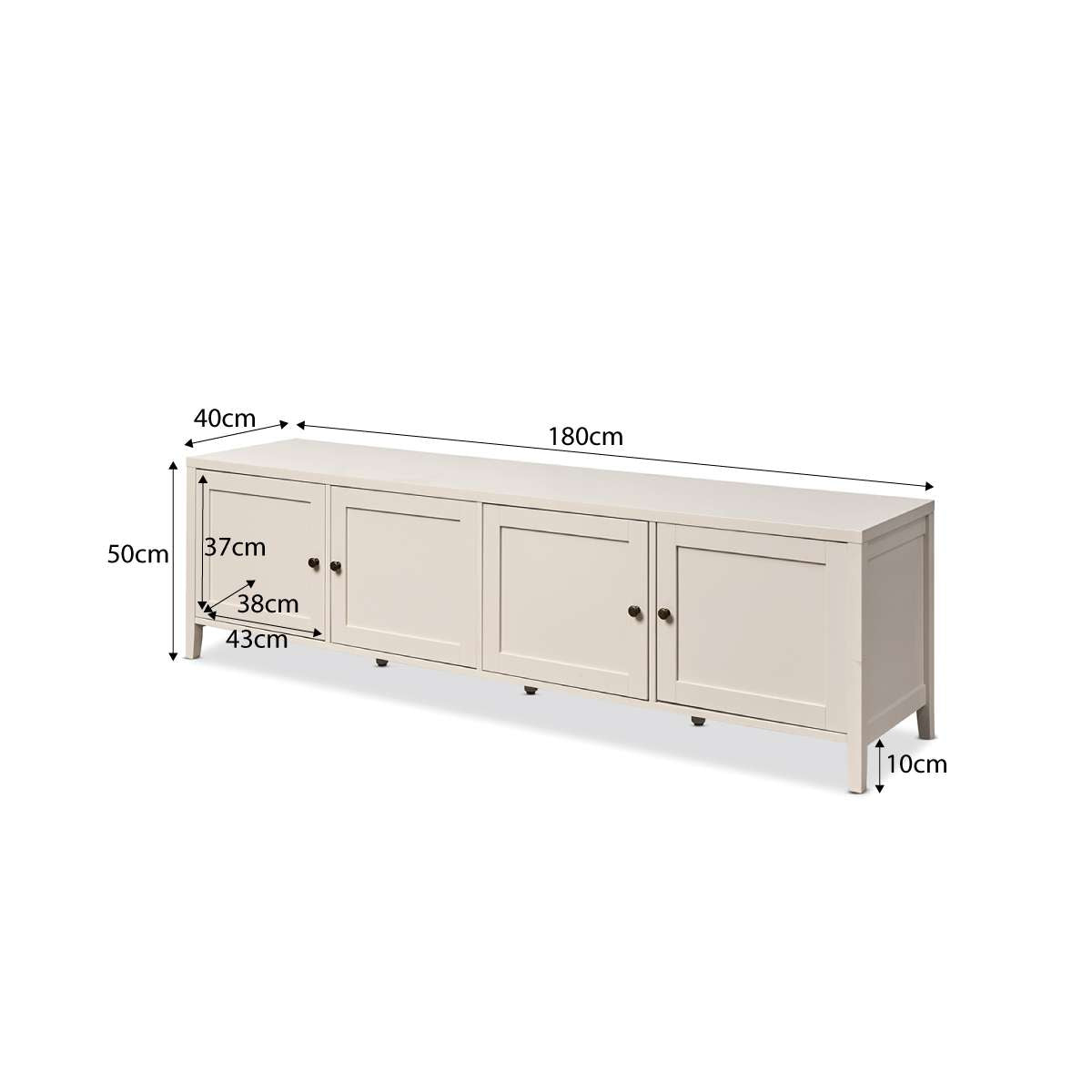 Cove Entertainment Unit - Beige