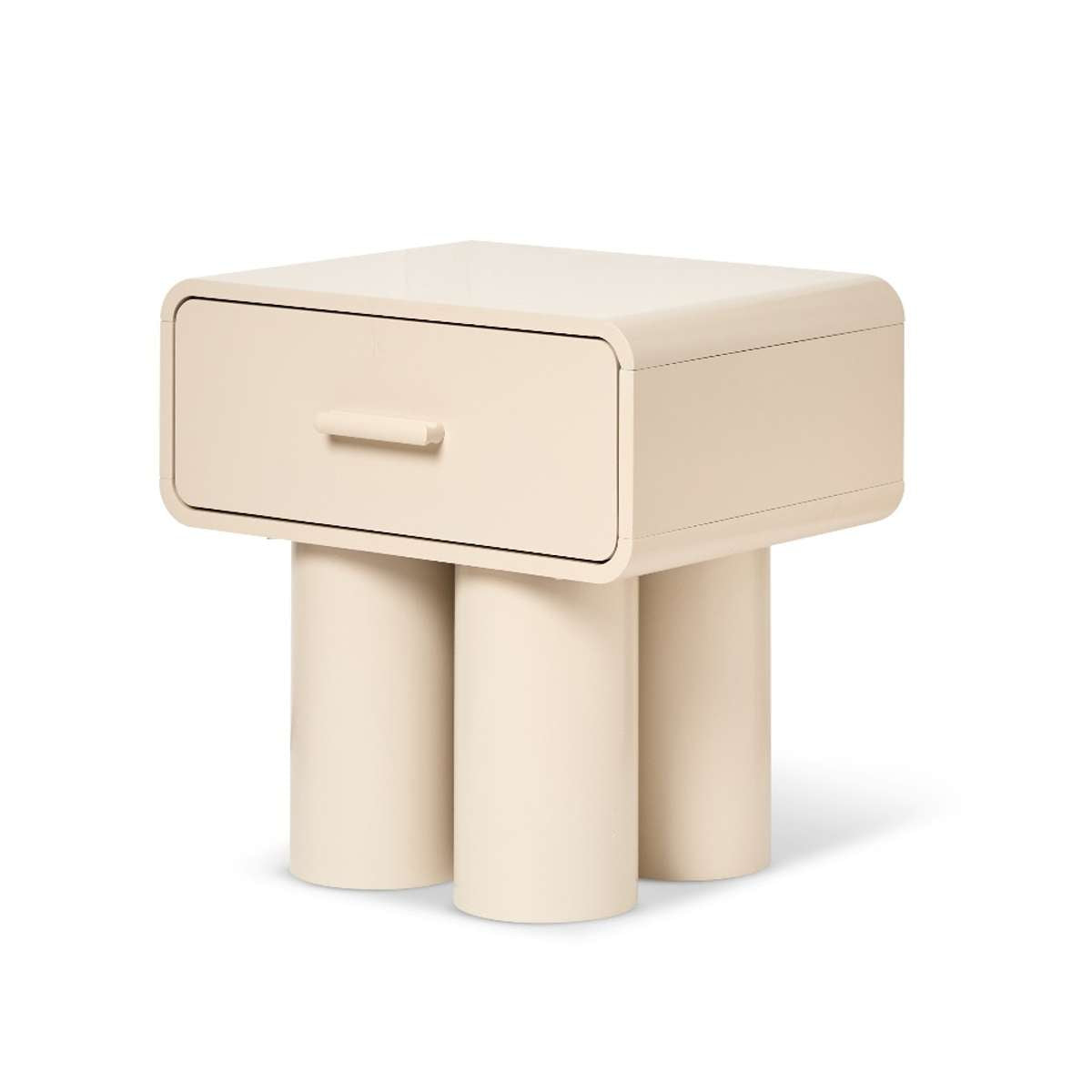 Otis Bedside Table - Beige