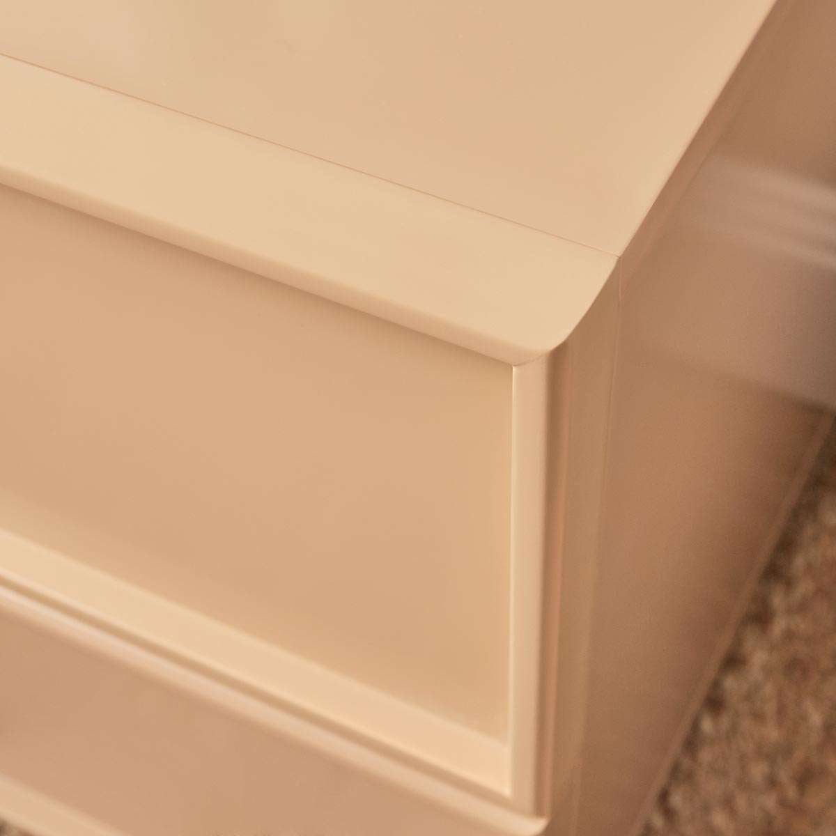 Osaka Bedside Table - Camel