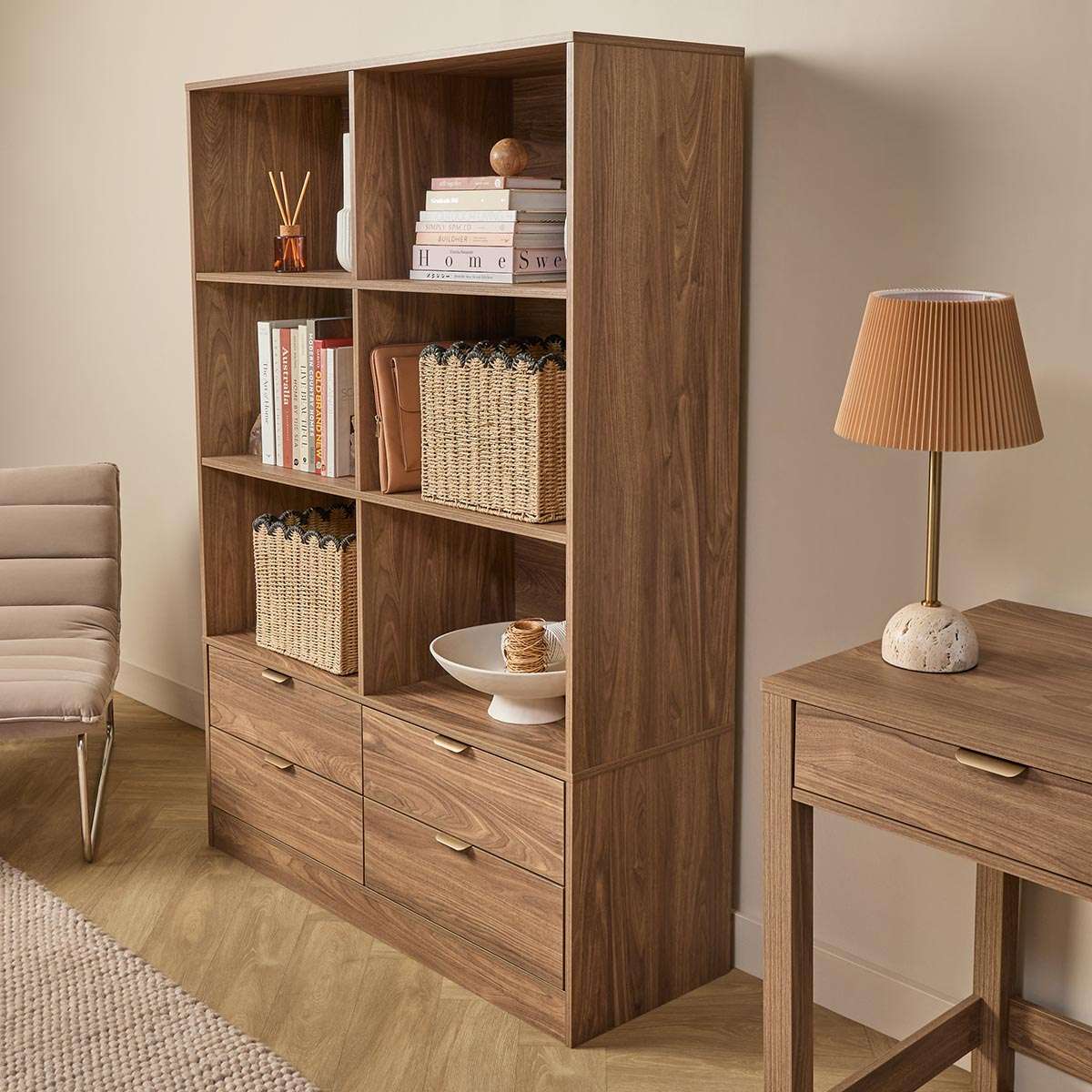 Maverick Bookcase - Pecan