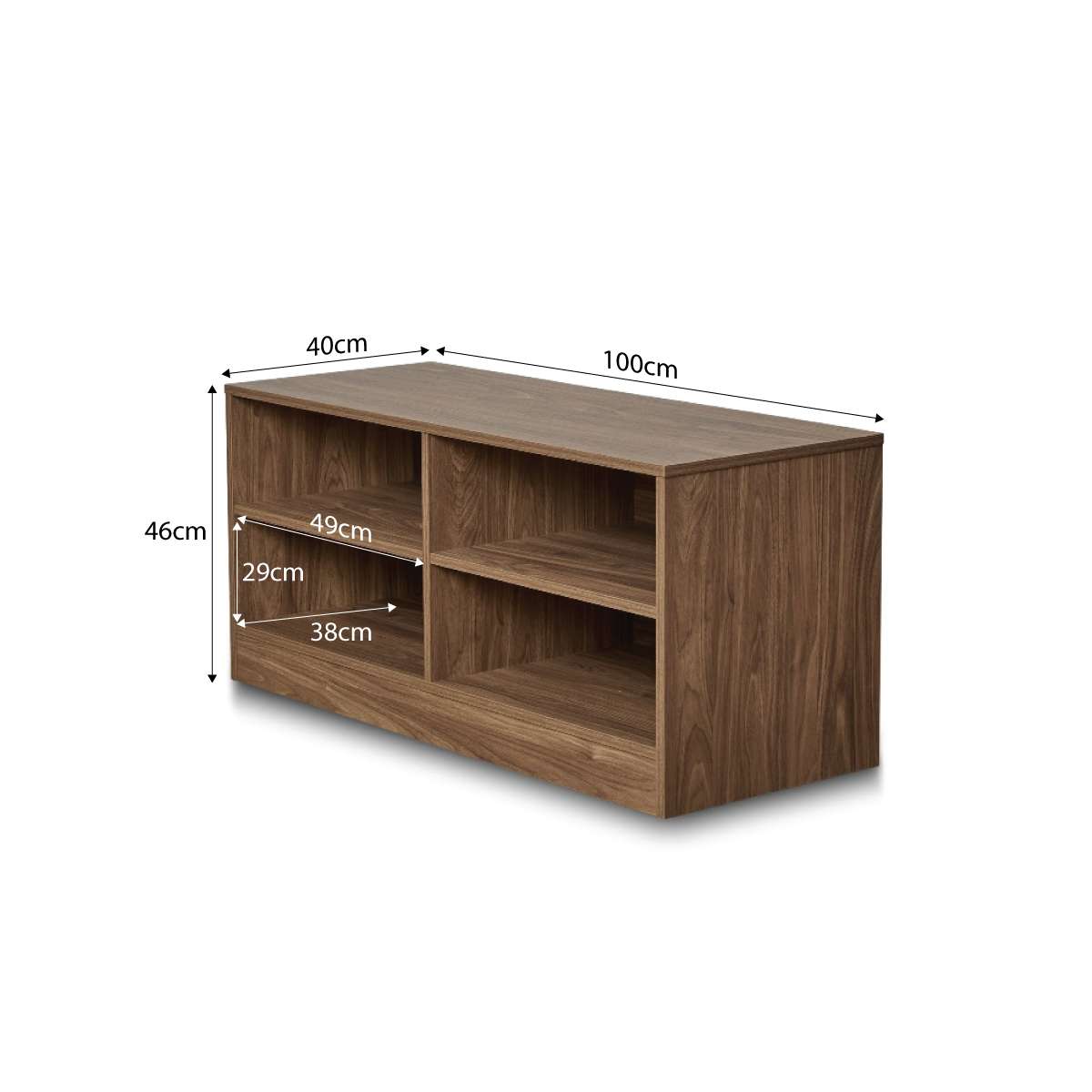Maverick Storage Bench - Pecan
