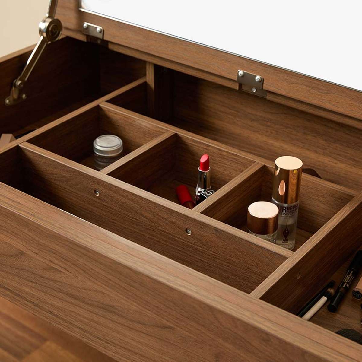 Leia Make-Up Table - Walnut