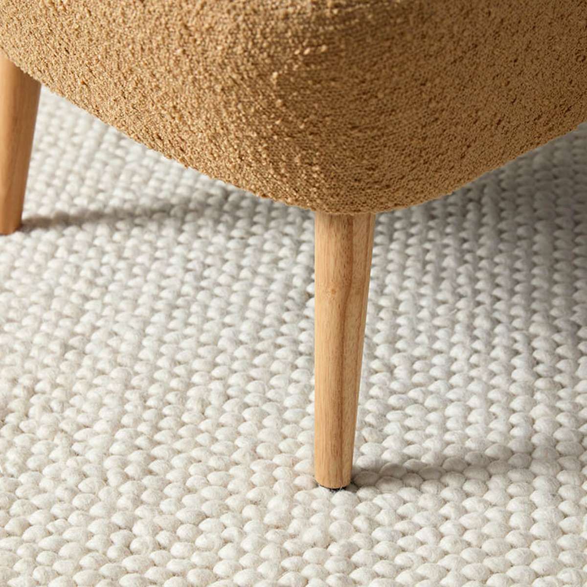 Harlyn Boucle Occasional Chair - Camel