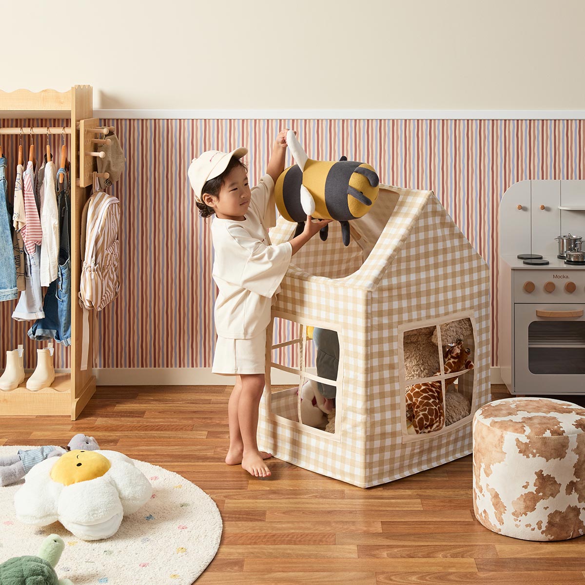 Zoo Toy Storage Organise Toys in Style Mocka - Main Image