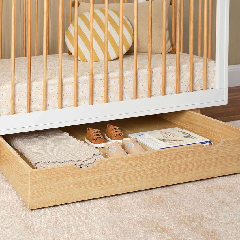 Mocka Under Cot Storage - Natural | Space-Saving Storage
