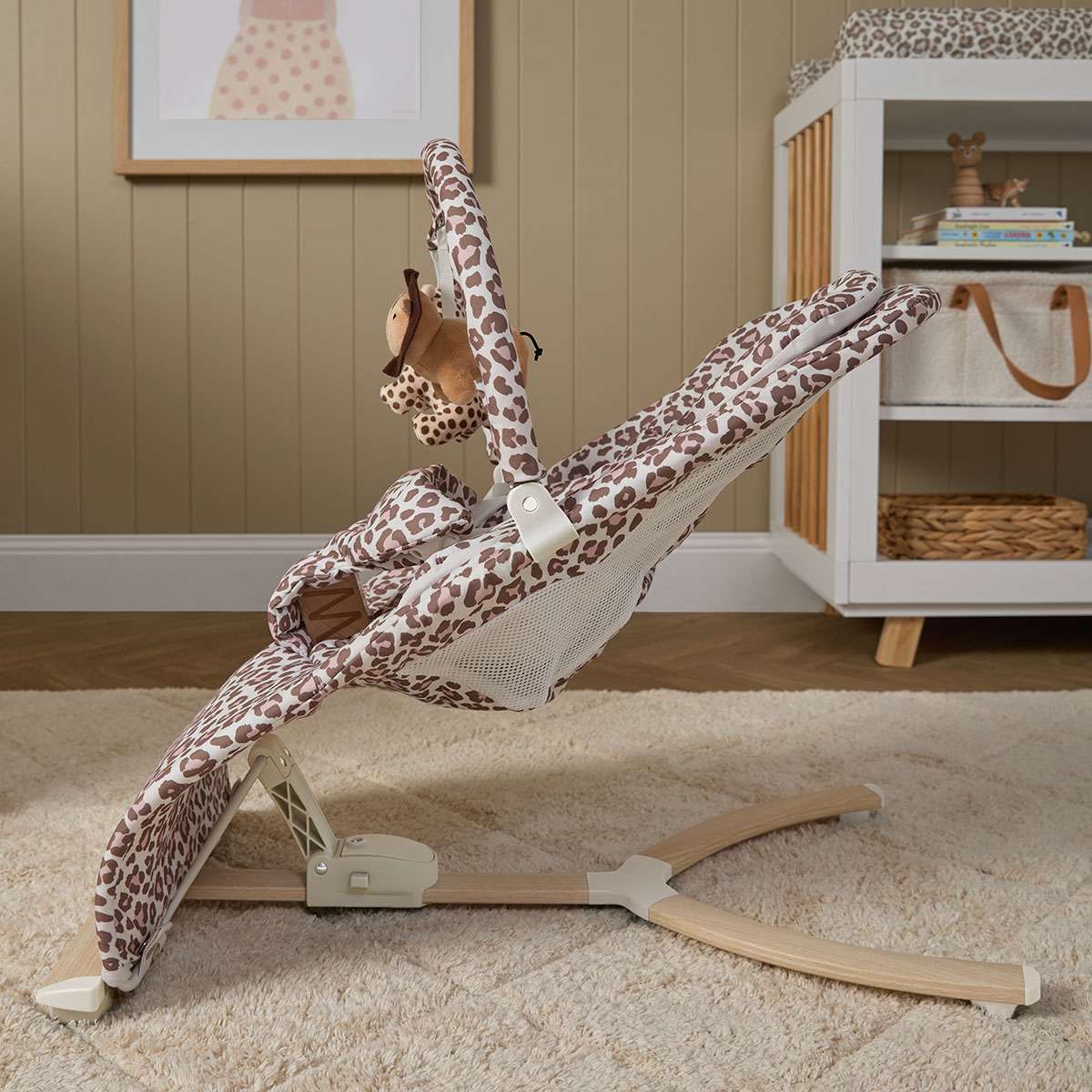 Aubrey Animal Bouncer - Leopard
