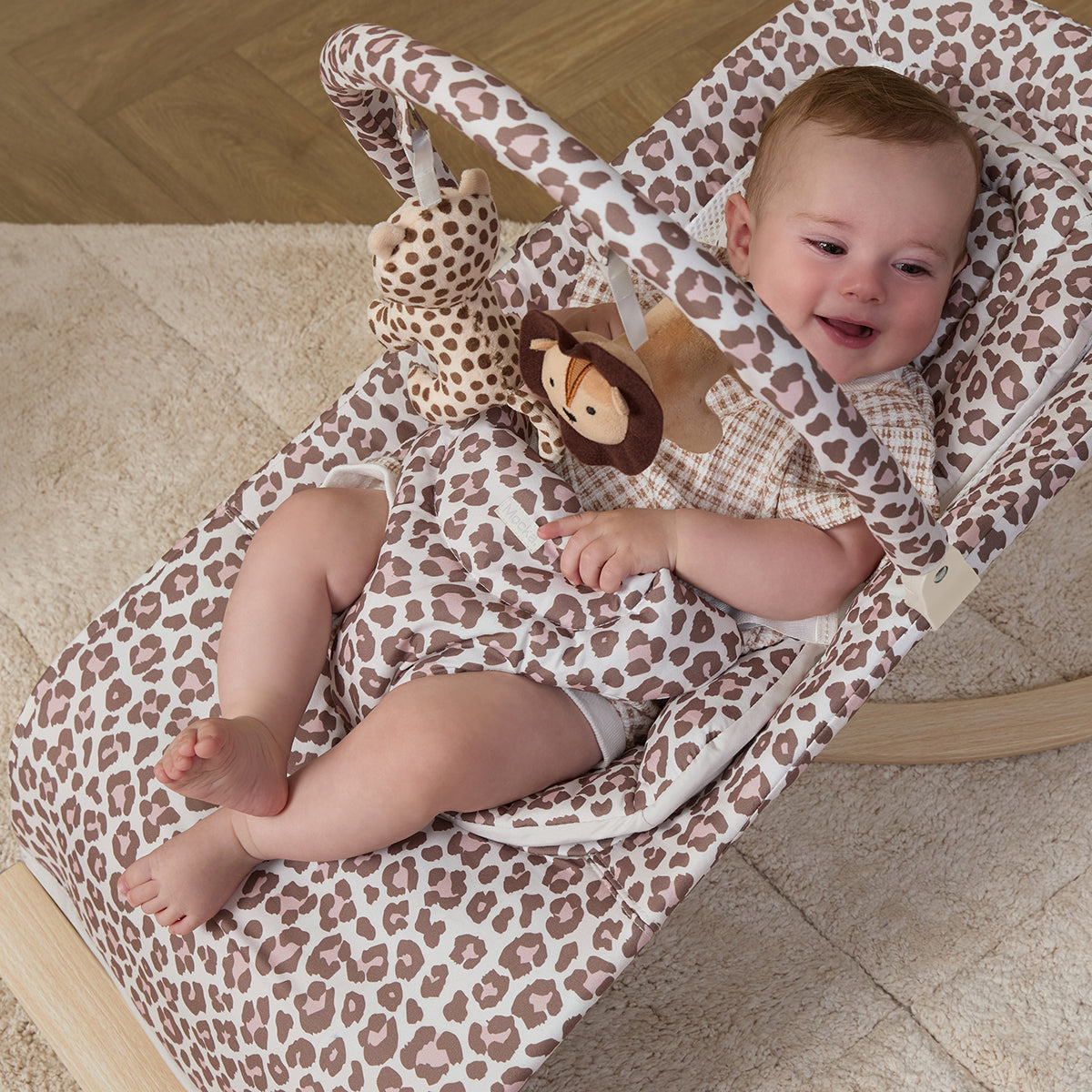 Aubrey Animal Bouncer - Leopard