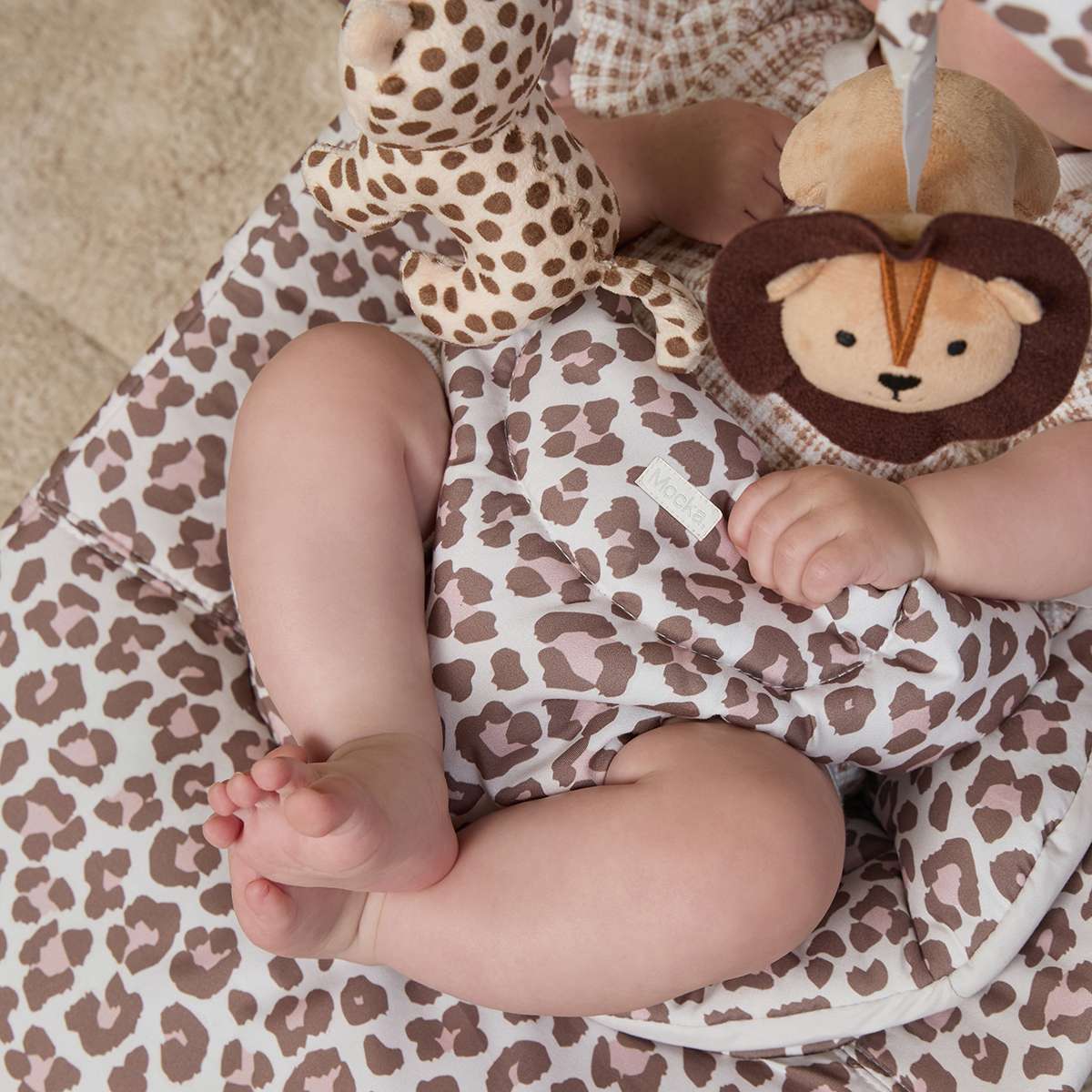 Aubrey Animal Bouncer - Leopard