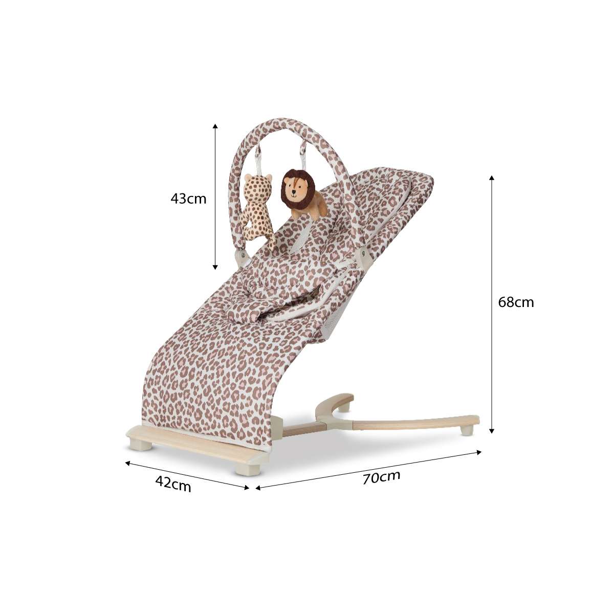 Aubrey Animal Bouncer - Leopard