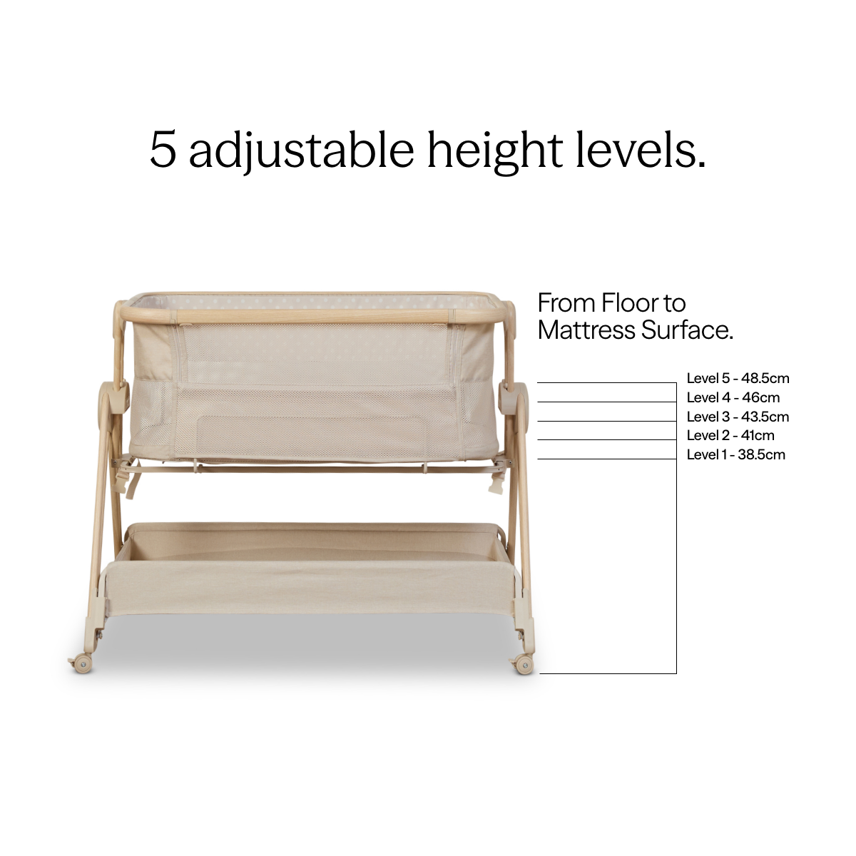 Mocka Dream Swing Co Sleeper Bassinet