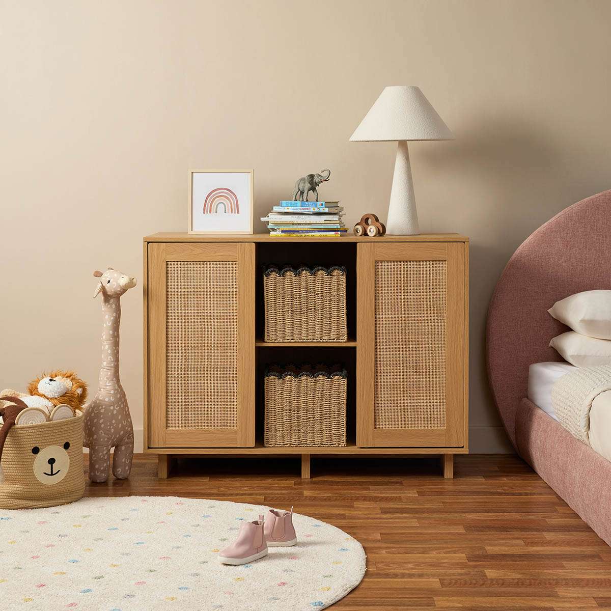 Elliot Change Table with Removable Top - Natural