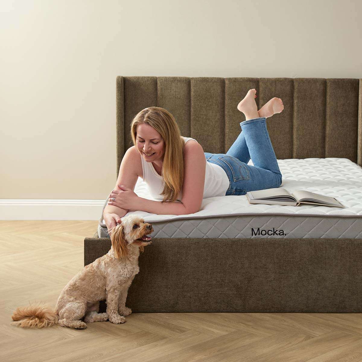 Quinn Storage Queen Bed - Dark Green