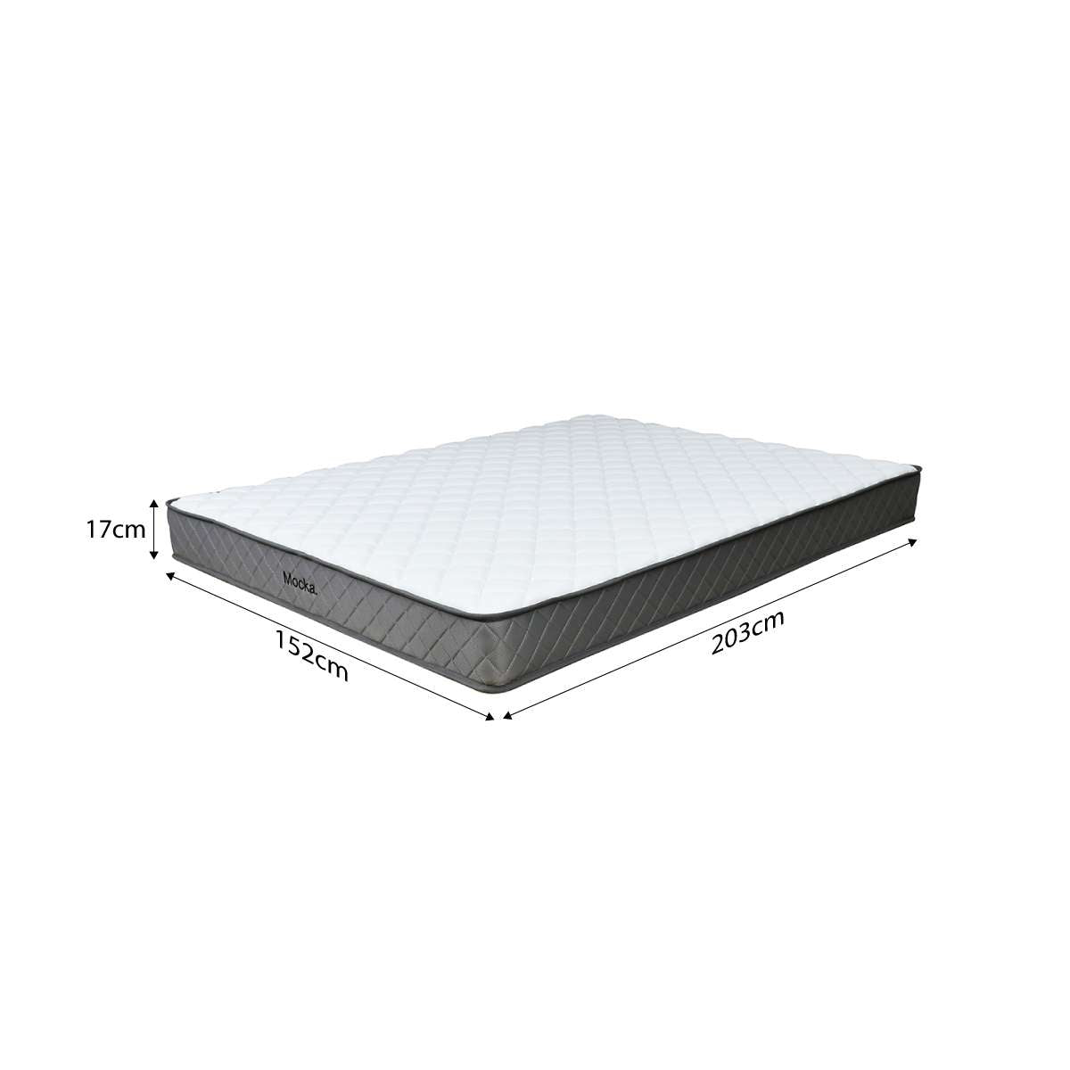 Queen Bed Base - Natural and Vale Queen Mattress Bundle