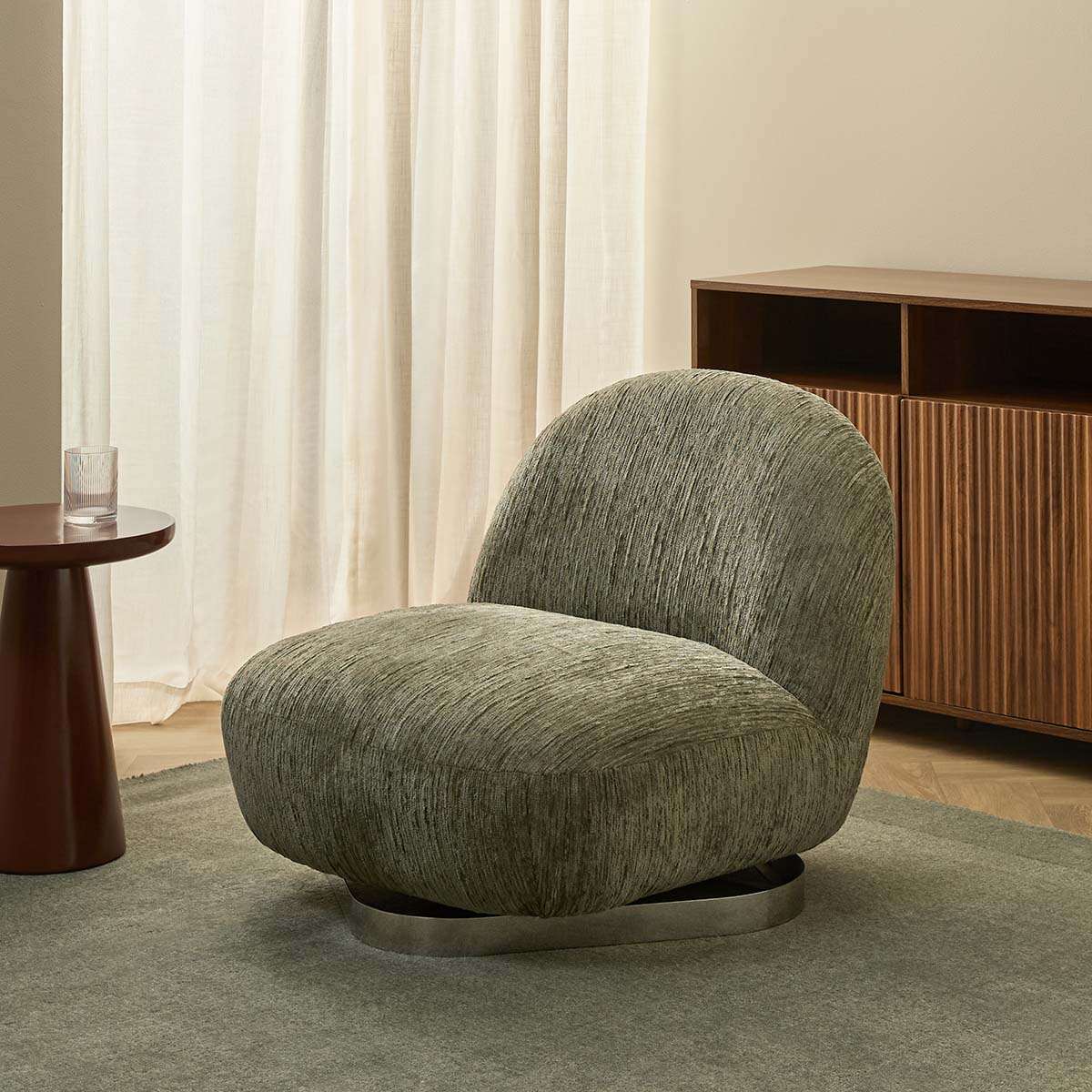 Farrow Swivel Occasional Chair - Sage