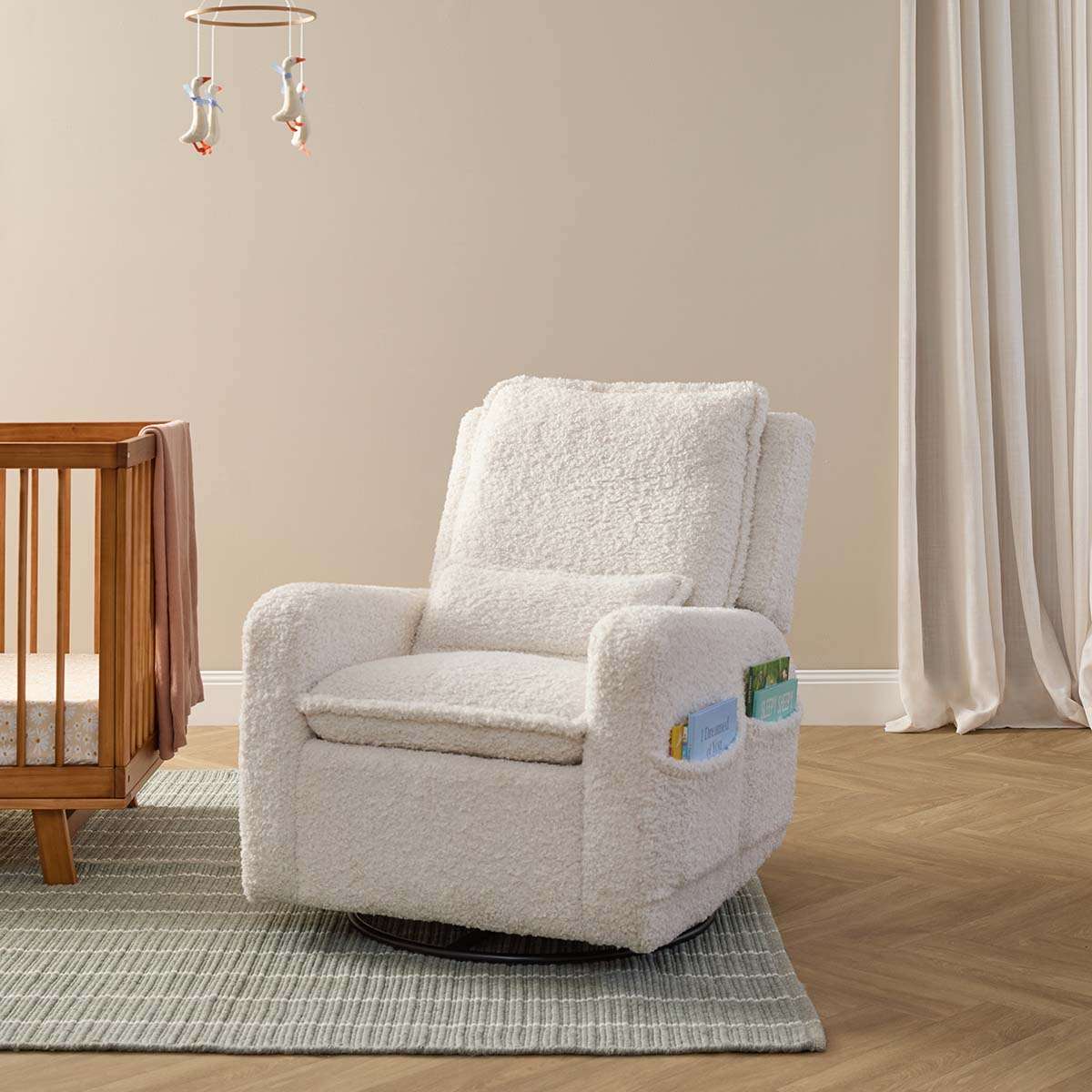 Milo Teddy Recliner and Swivel Chair