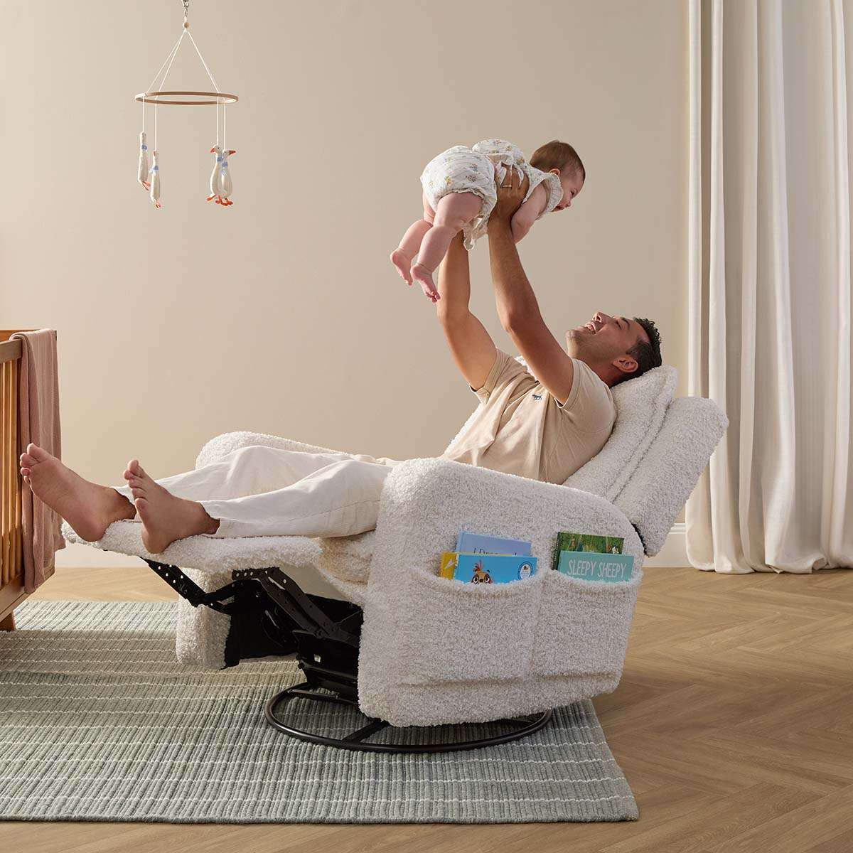 Milo Teddy Recliner Chair – Style & Comfort | Mocka