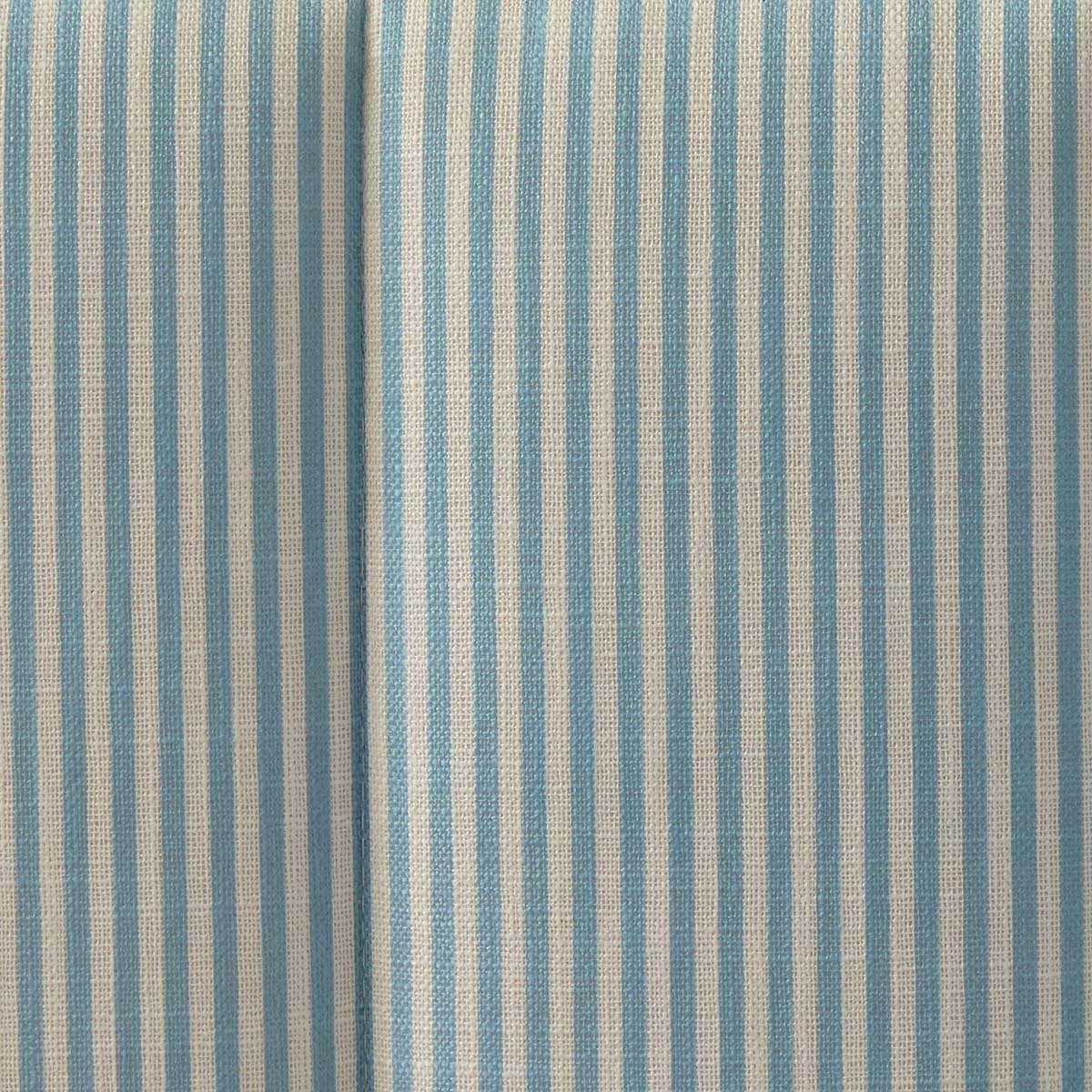 Quinn King Single Bed - Blue Stripe