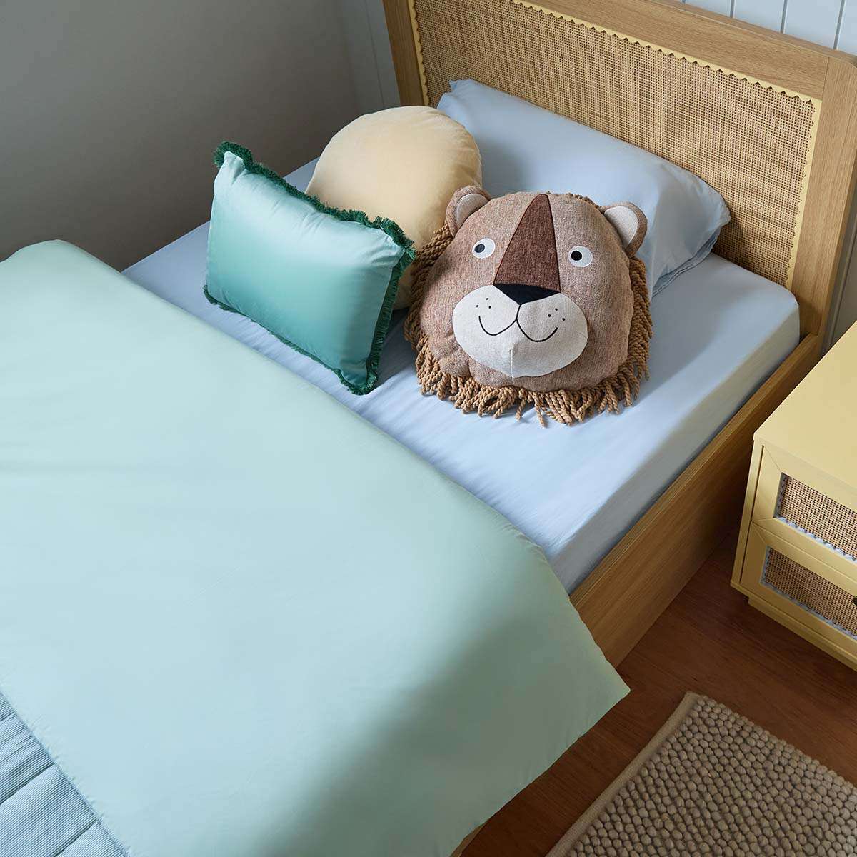 Bonnie Storage King Single Bed - Natural