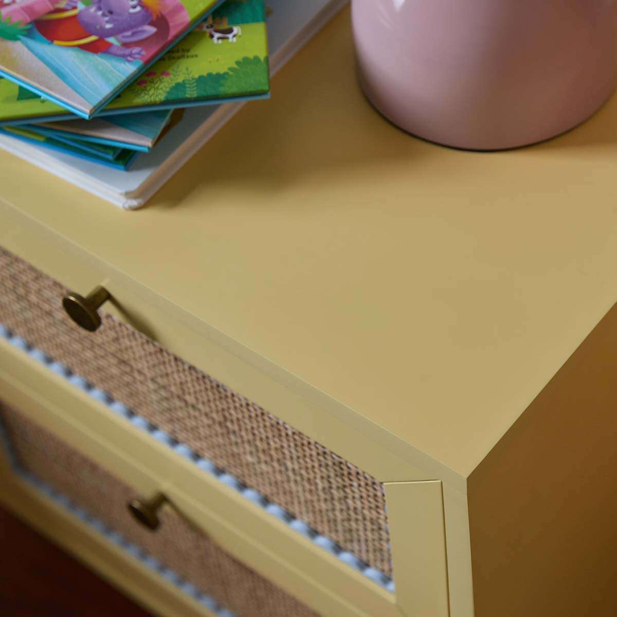 Bonnie Bedside Table - Buttermilk