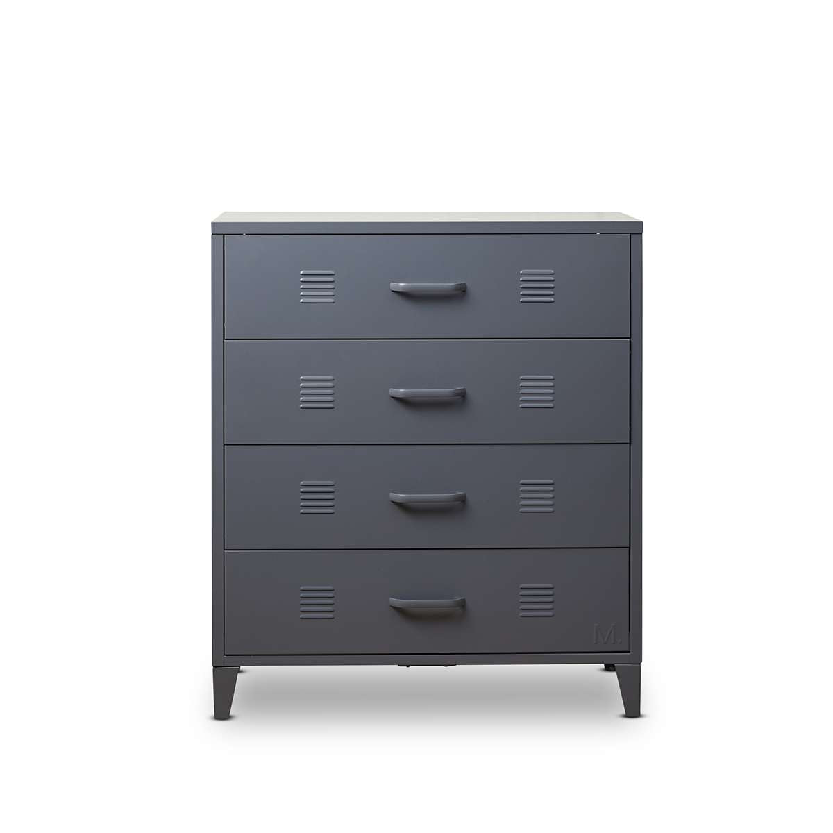 Mocka Original Four Drawer - Steele