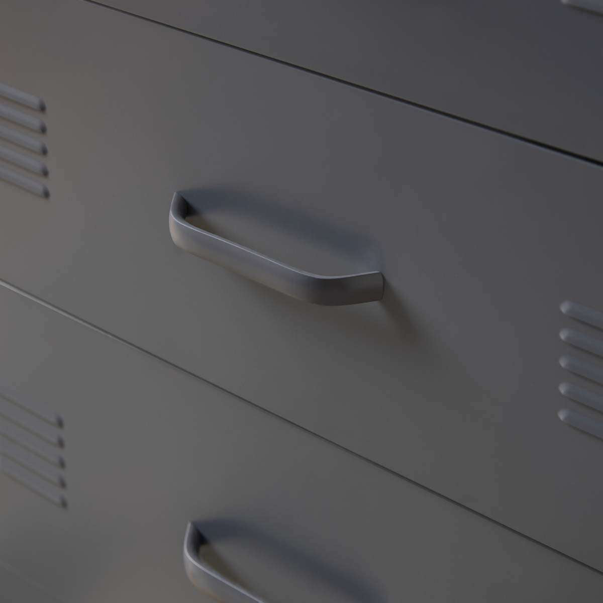 Mocka Original Four Drawer - Steele