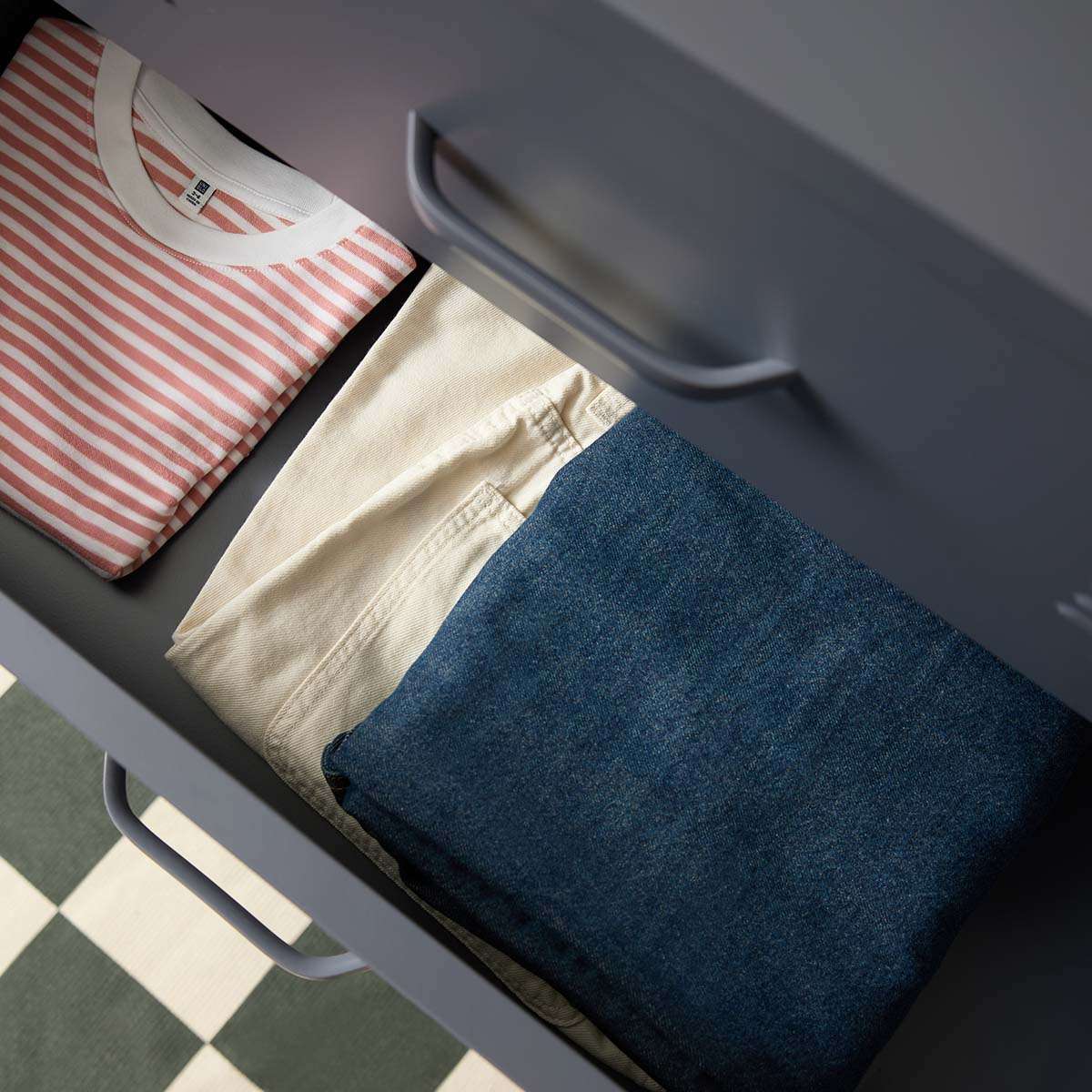 Mocka Original Four Drawer - Steele