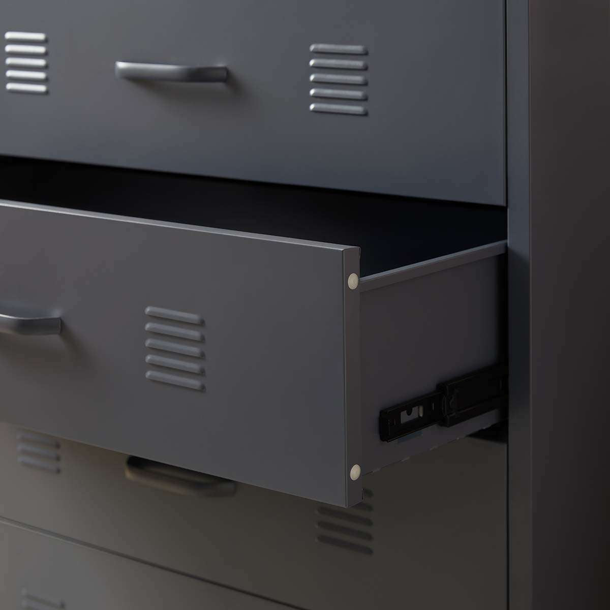Mocka Original Four Drawer - Steele