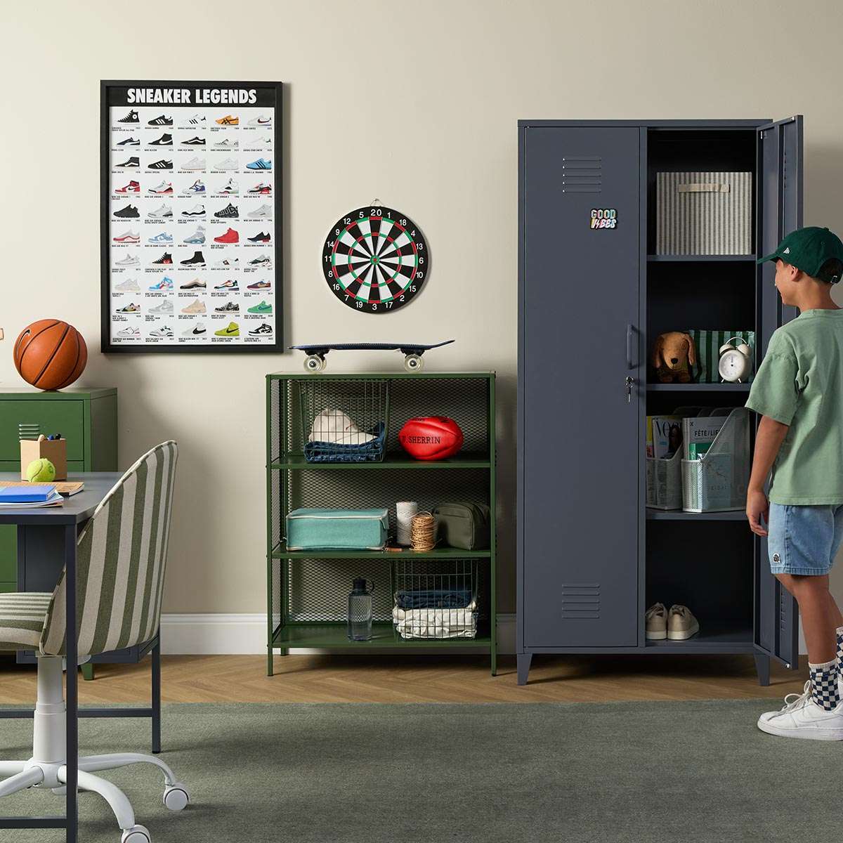 Mocka Original Tall Storage - Khaki