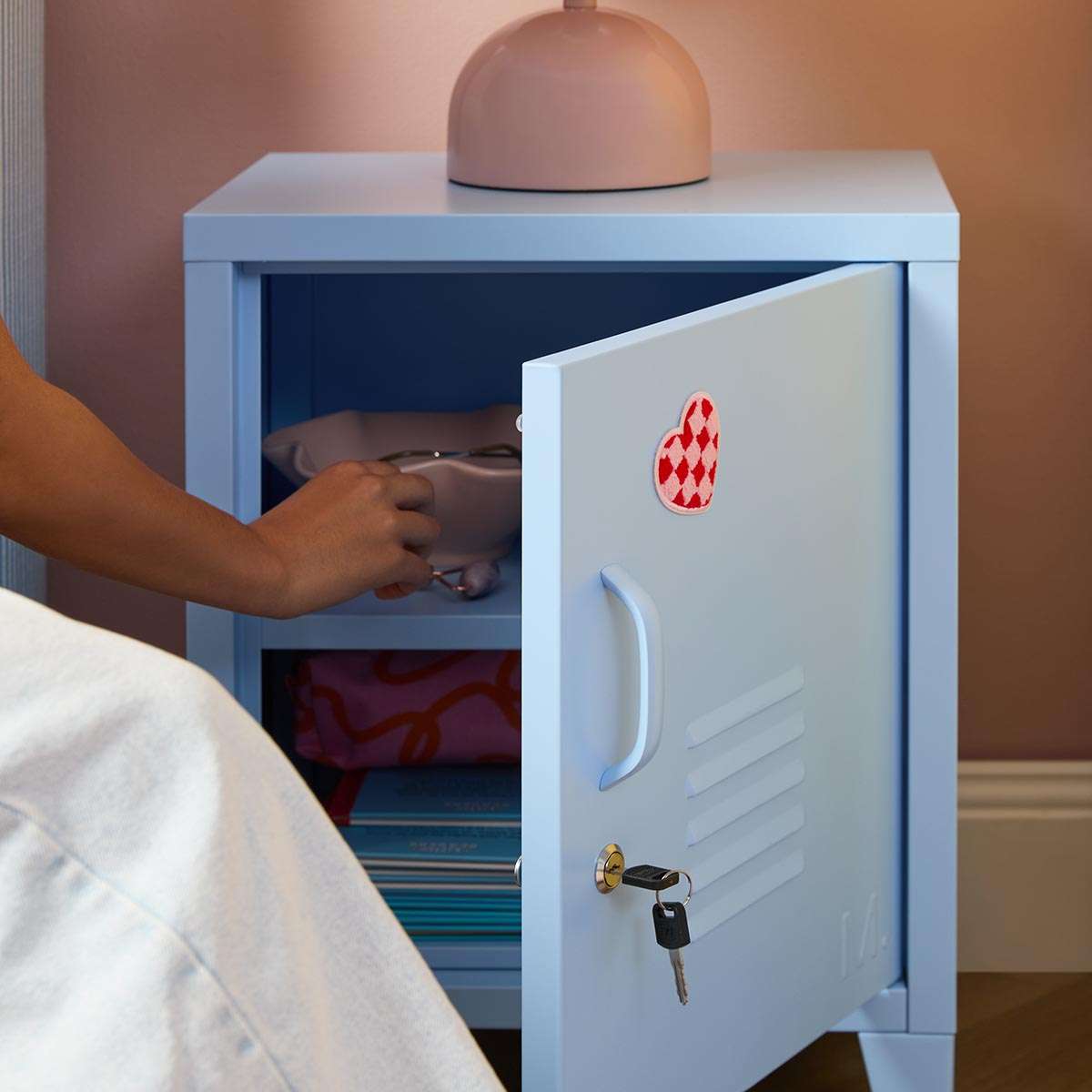 Mocka Original Locker Bedside - Powder Blue