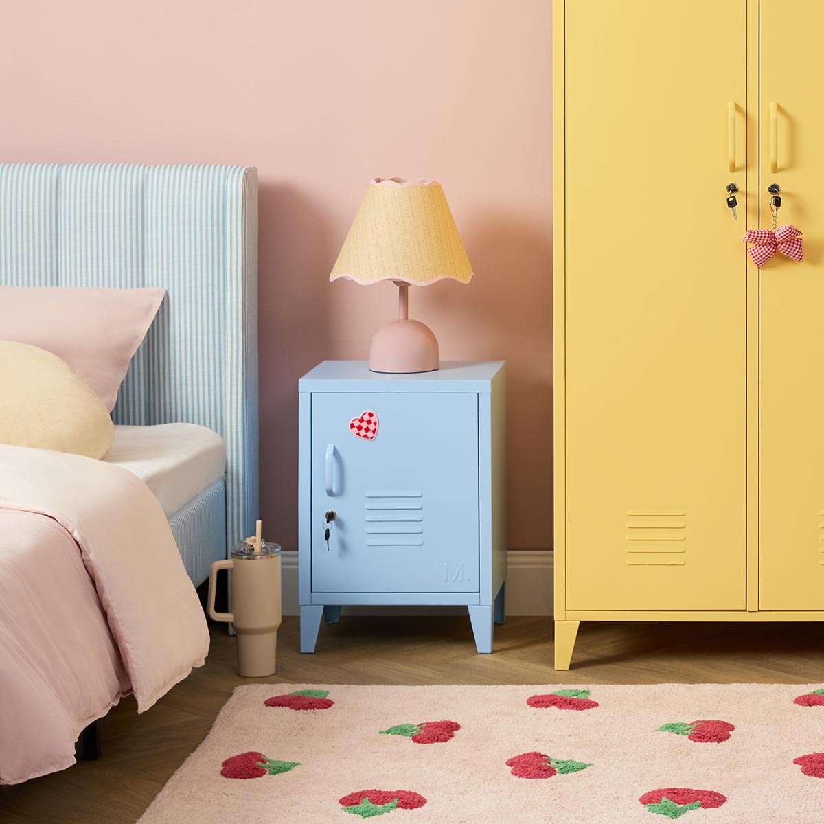 Mocka Original Locker Bedside - Powder Blue