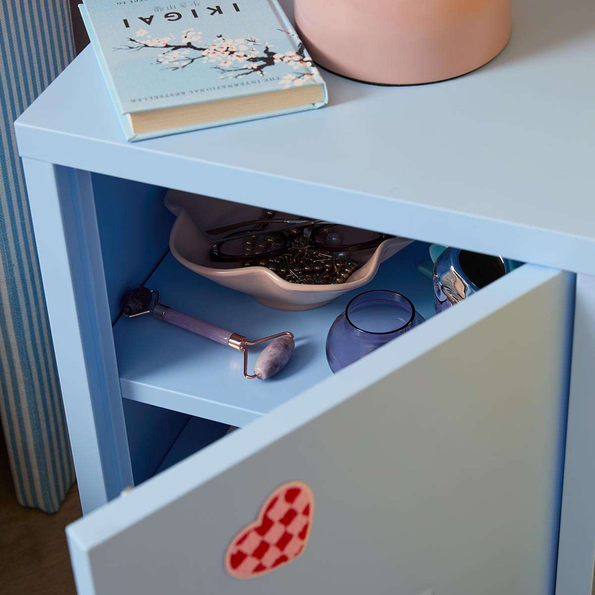 Mocka Original Locker Bedside - Powder Blue