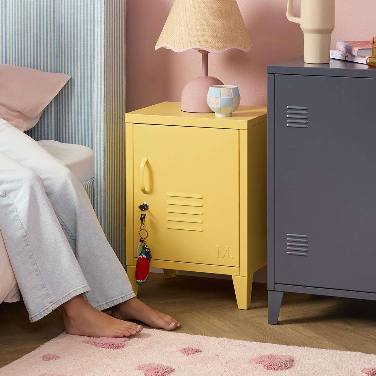 Mocka Original Locker Bedside - Yellow
