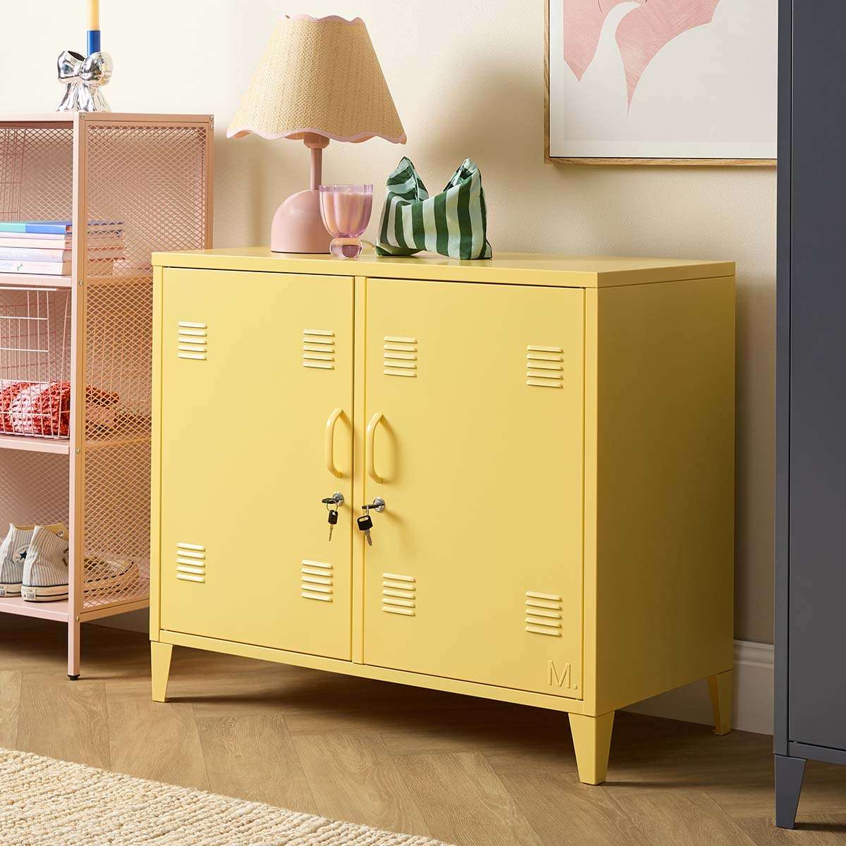 Mocka Original Locker Cabinet - Yellow