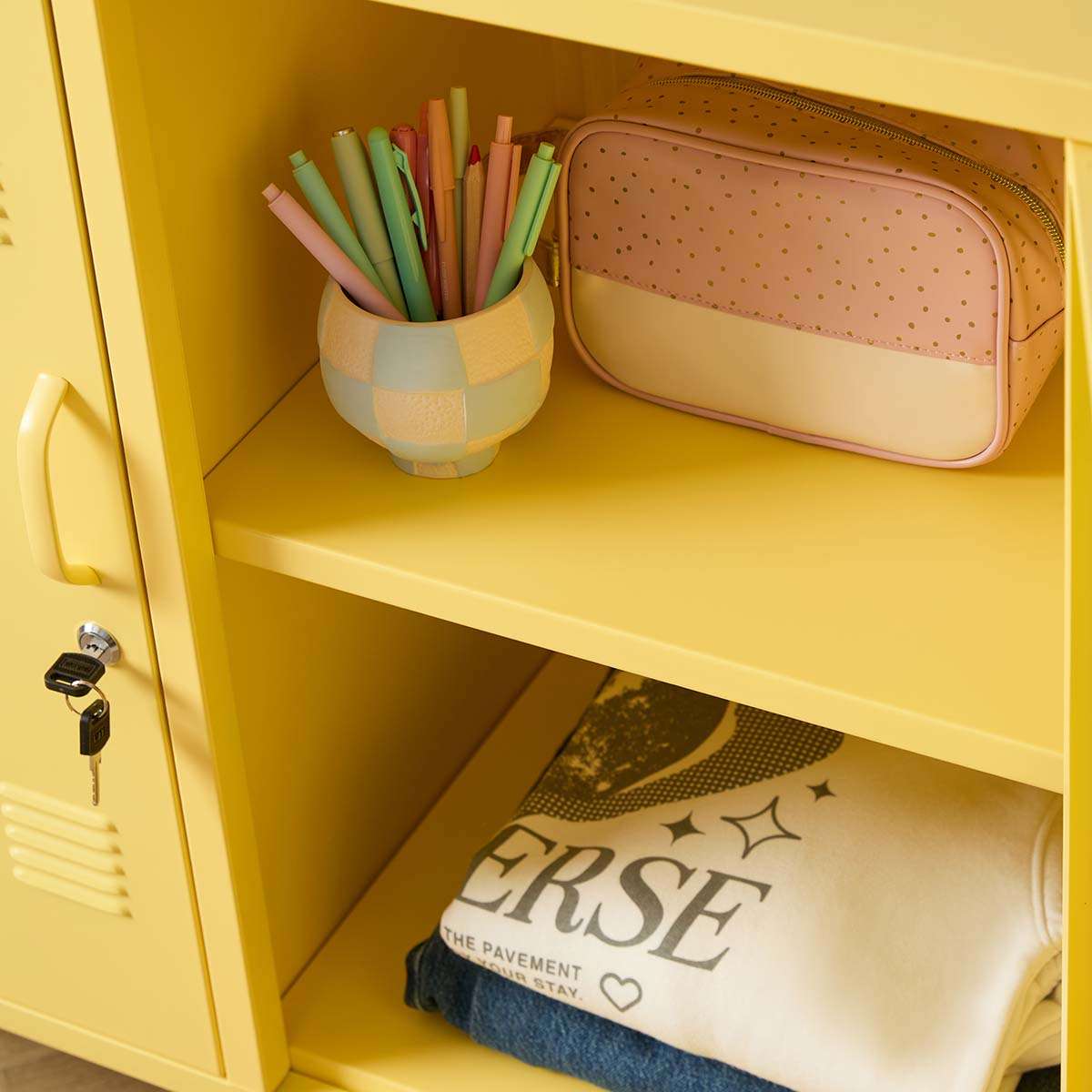 Mocka Original Locker Cabinet - Yellow