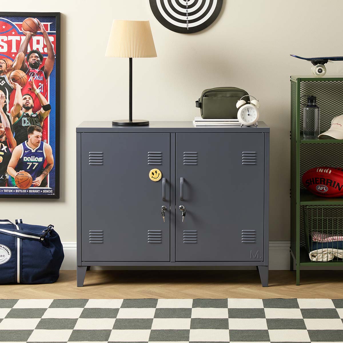 Mocka Original Locker Cabinet - Steele
