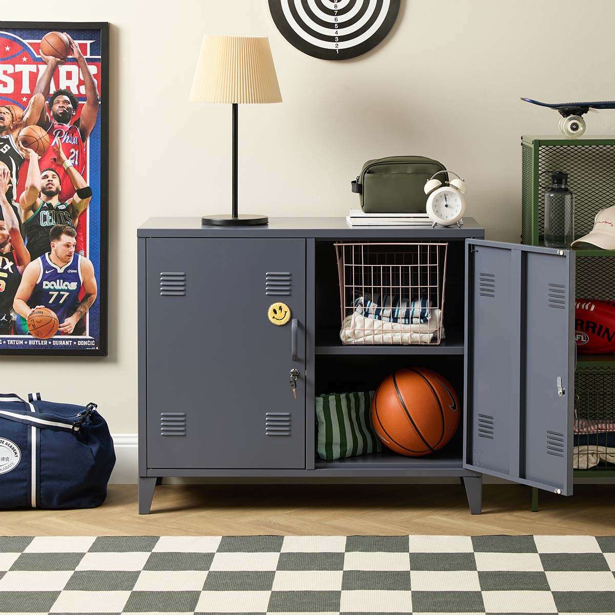 Mocka Original Locker Cabinet - Steele