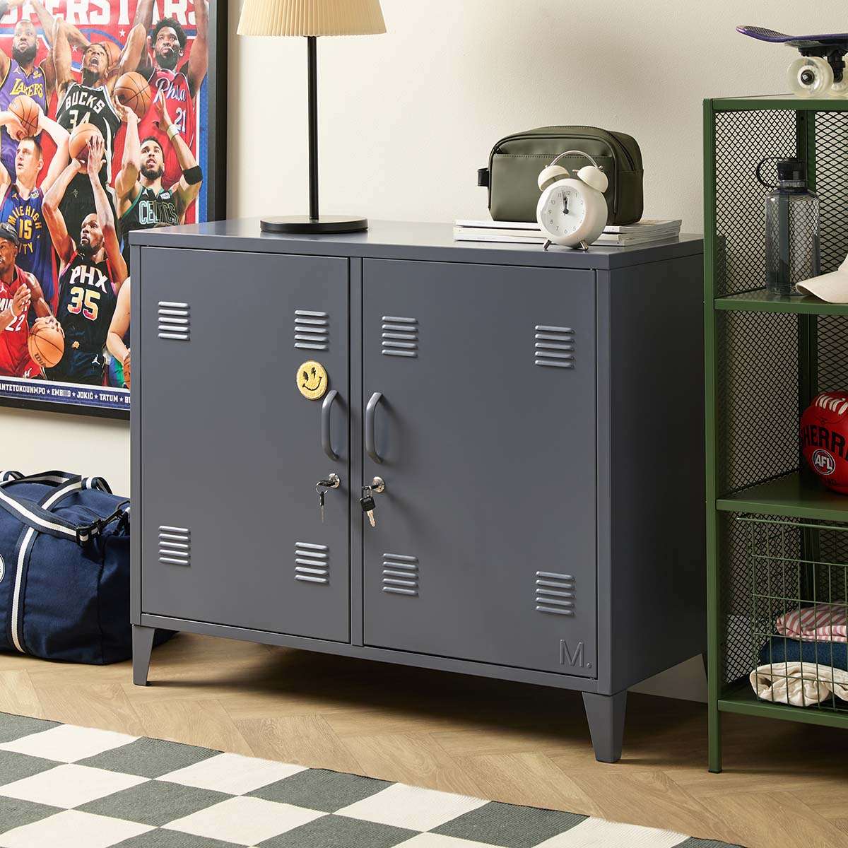 Mocka Original Locker Cabinet - Steele