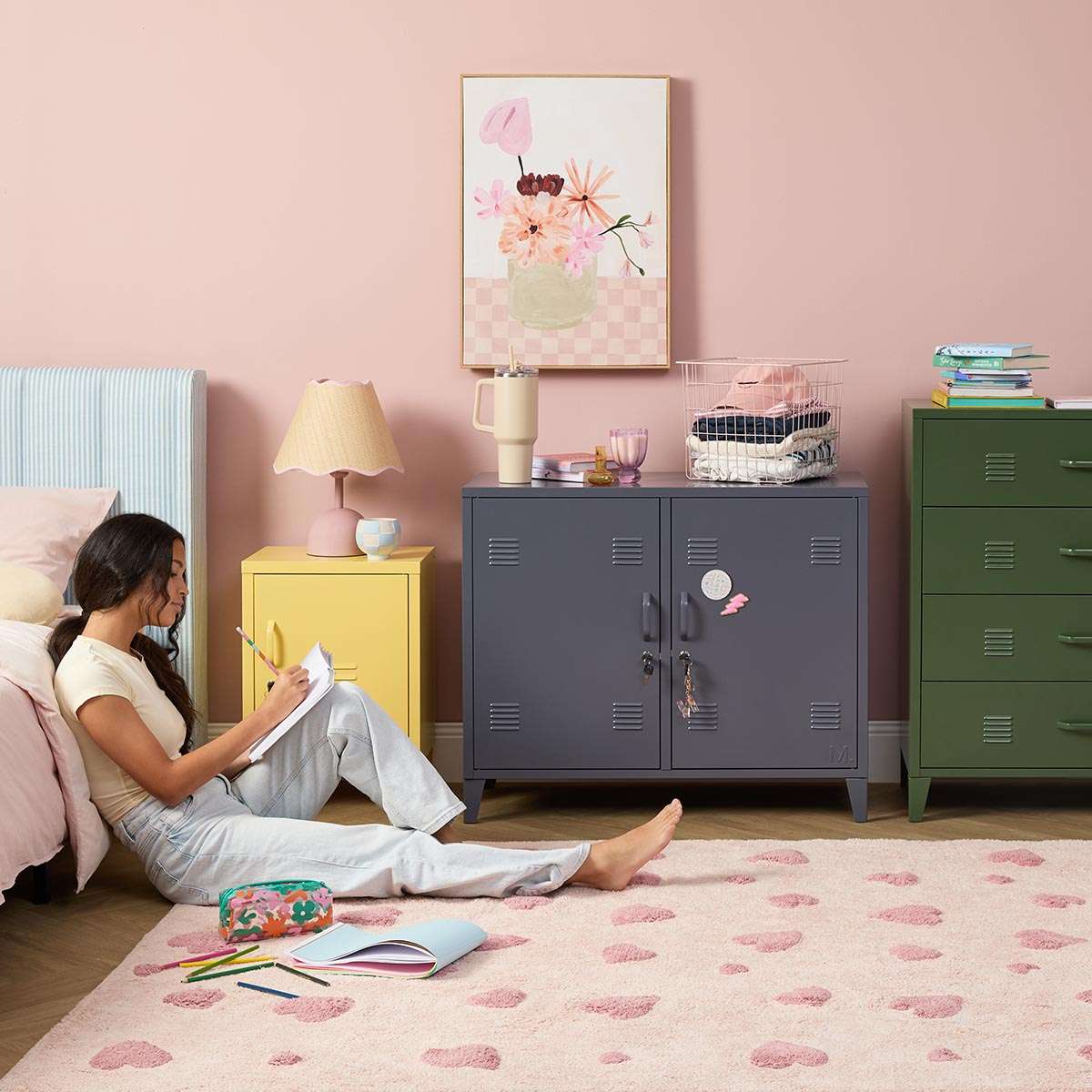 Mocka Original Locker Cabinet - Steele