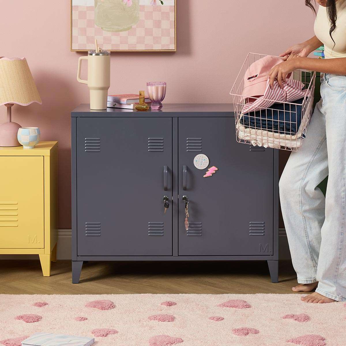 Mocka Original Locker Cabinet - Steele