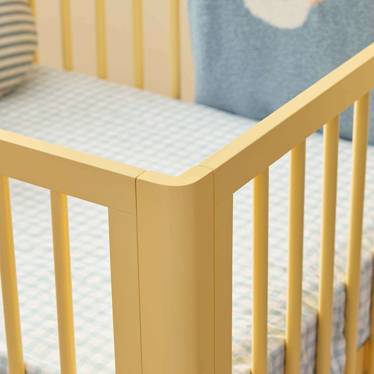 Maisie Scalloped Cot - Buttermilk