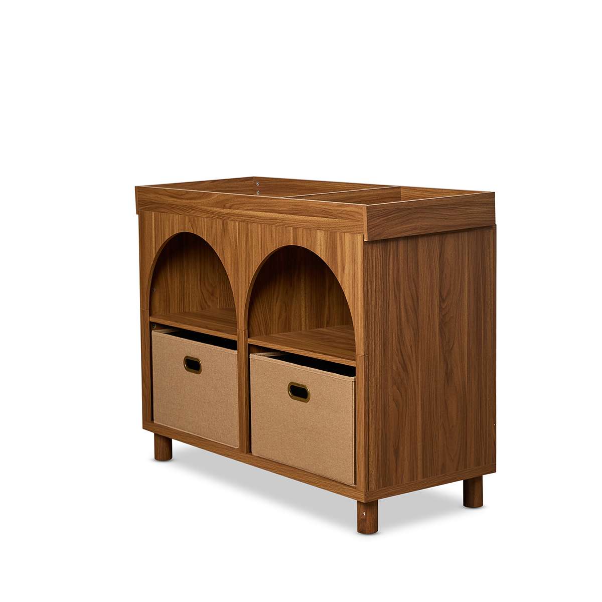 Archie Change Table with Removable Top - Hazelnut