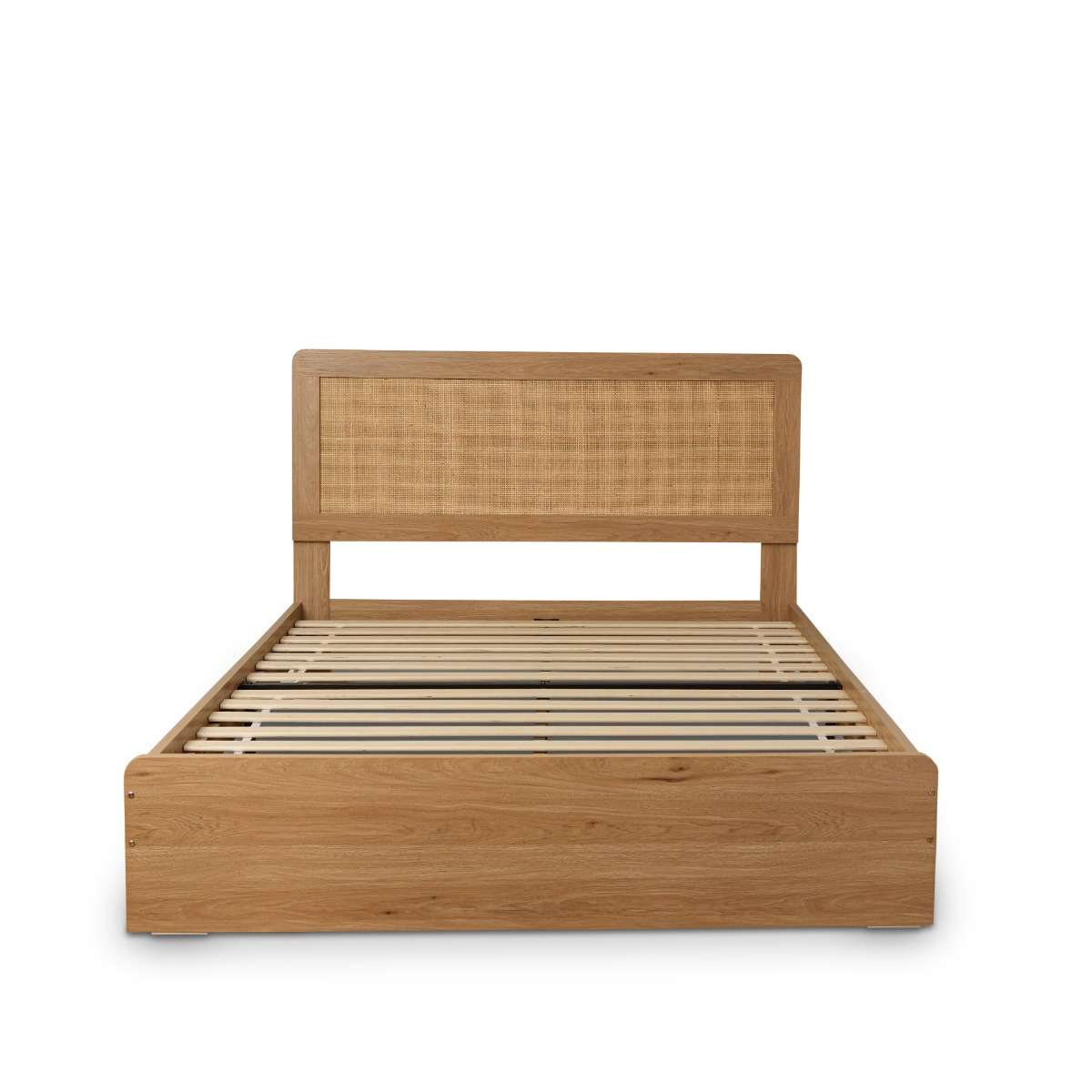 Noosa Rattan Queen Bed - Natural