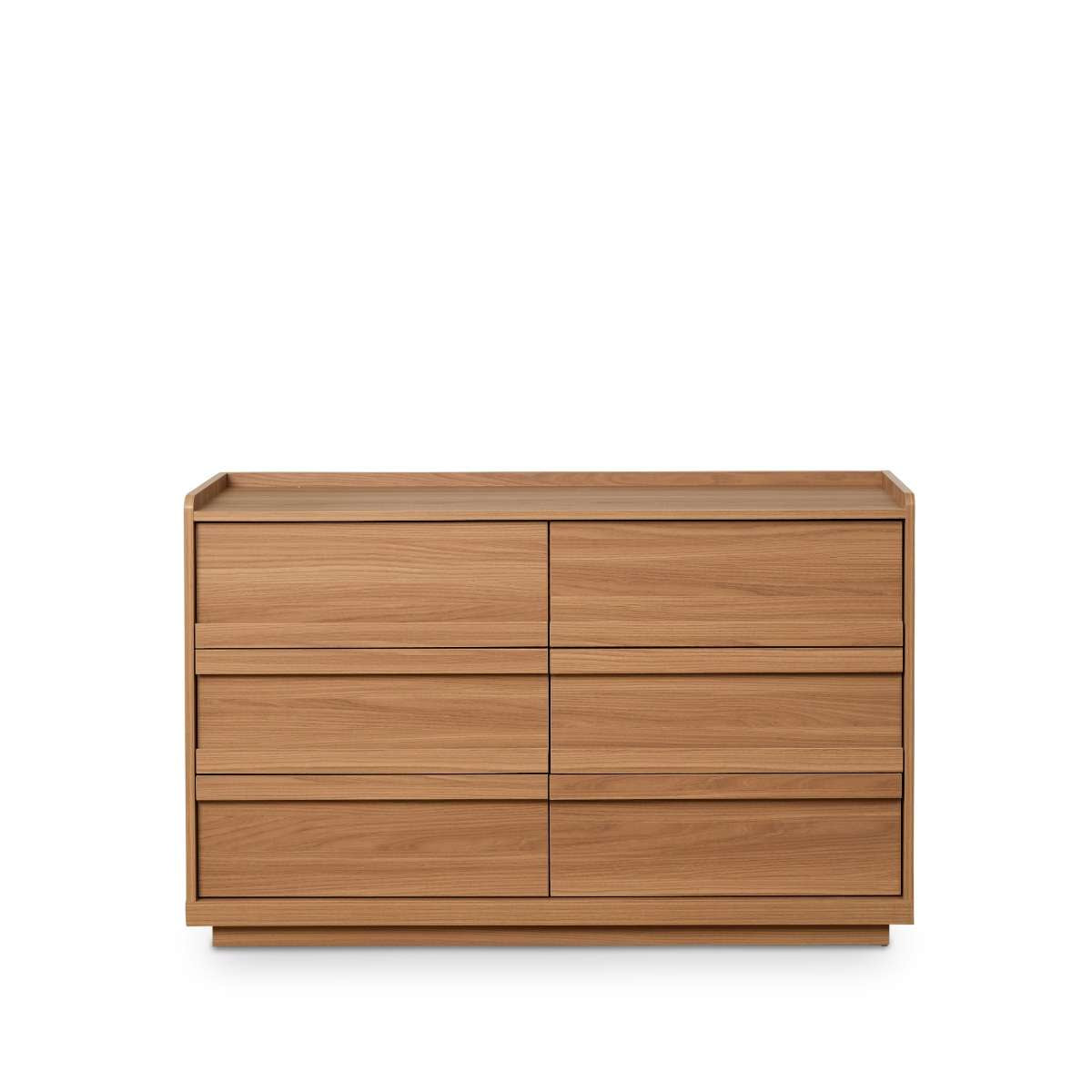 Copenhagen Six Drawer - Almond