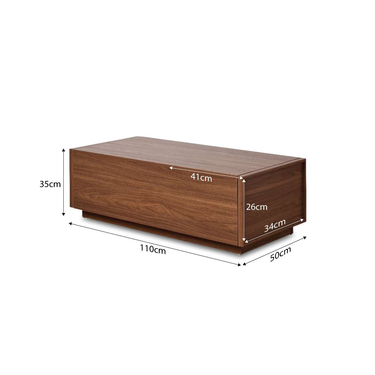 Osaka Coffee Table - Walnut | Mocka