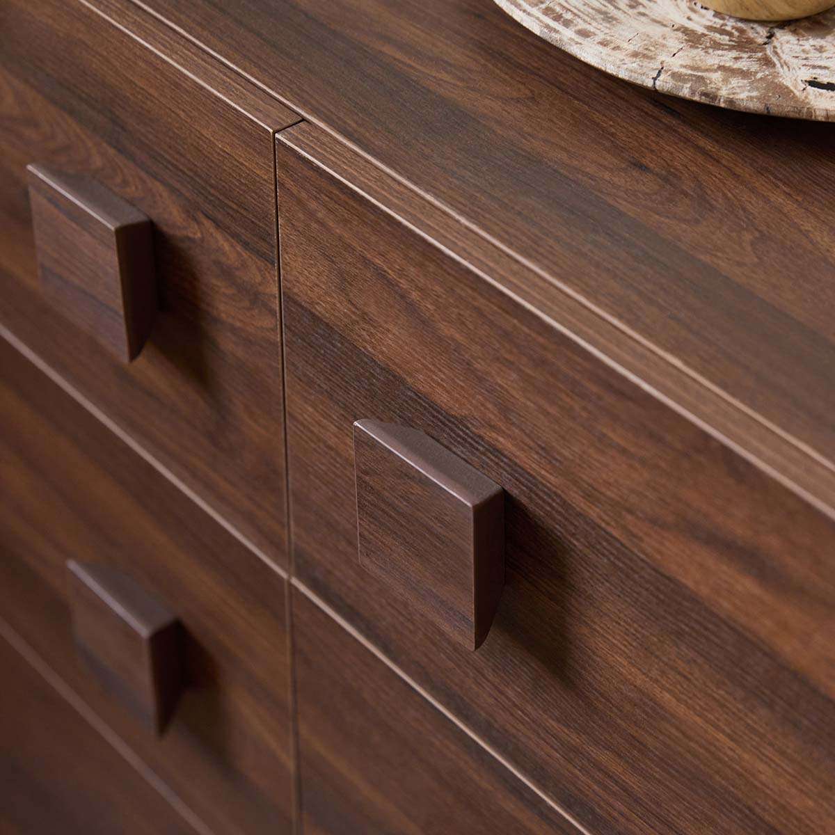 Kei Six Drawer - Walnut