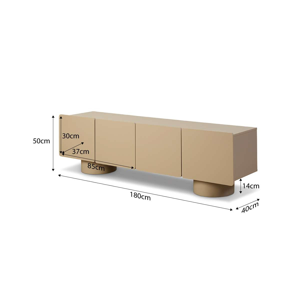 Robbie Entertainment Unit - Stone