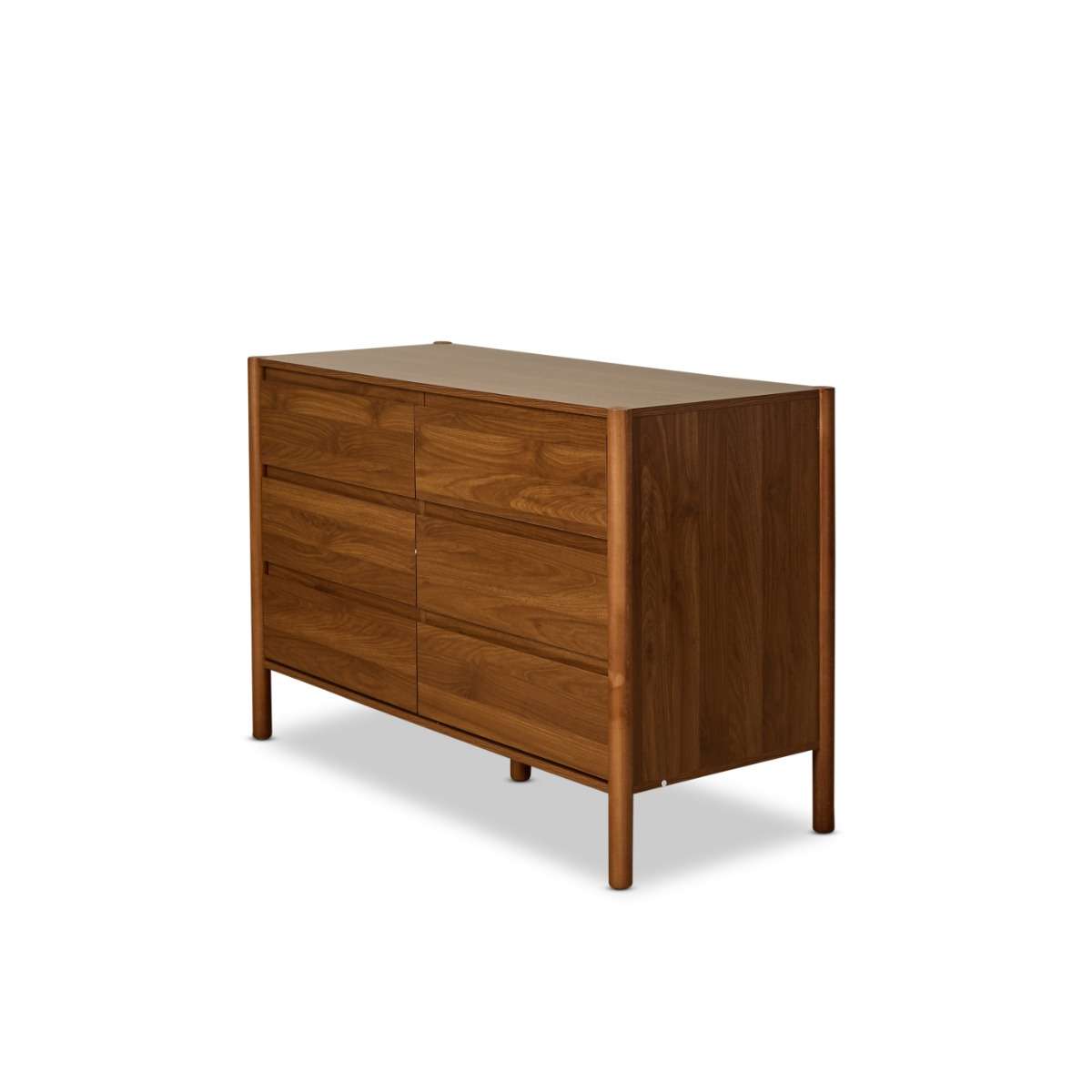 Blair Six Drawer - Walnut