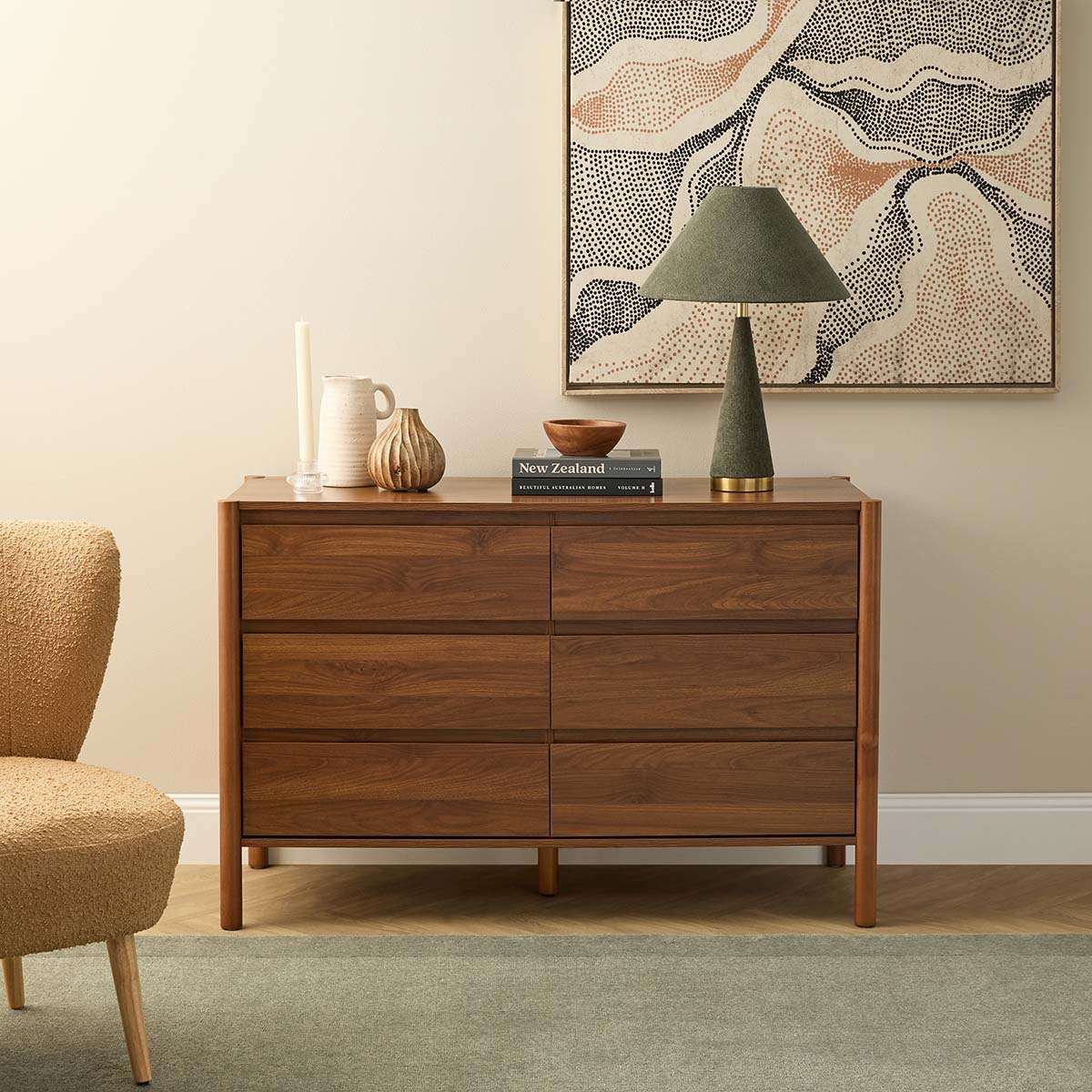 Archie Hazelnut Three Piece Nursery Set - Hazelnut | Mocka
