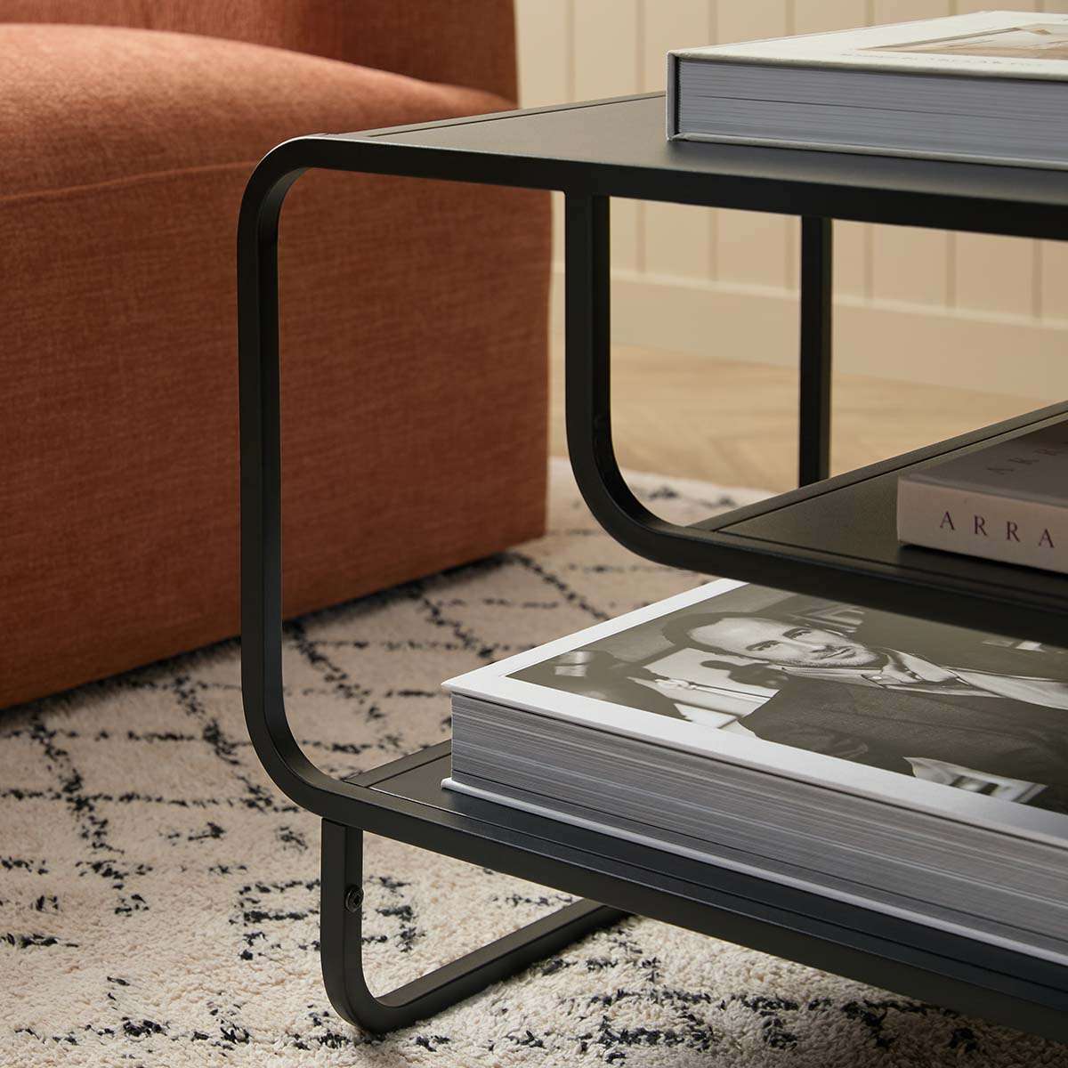 Hamilton Coffee Table - Black | Mocka