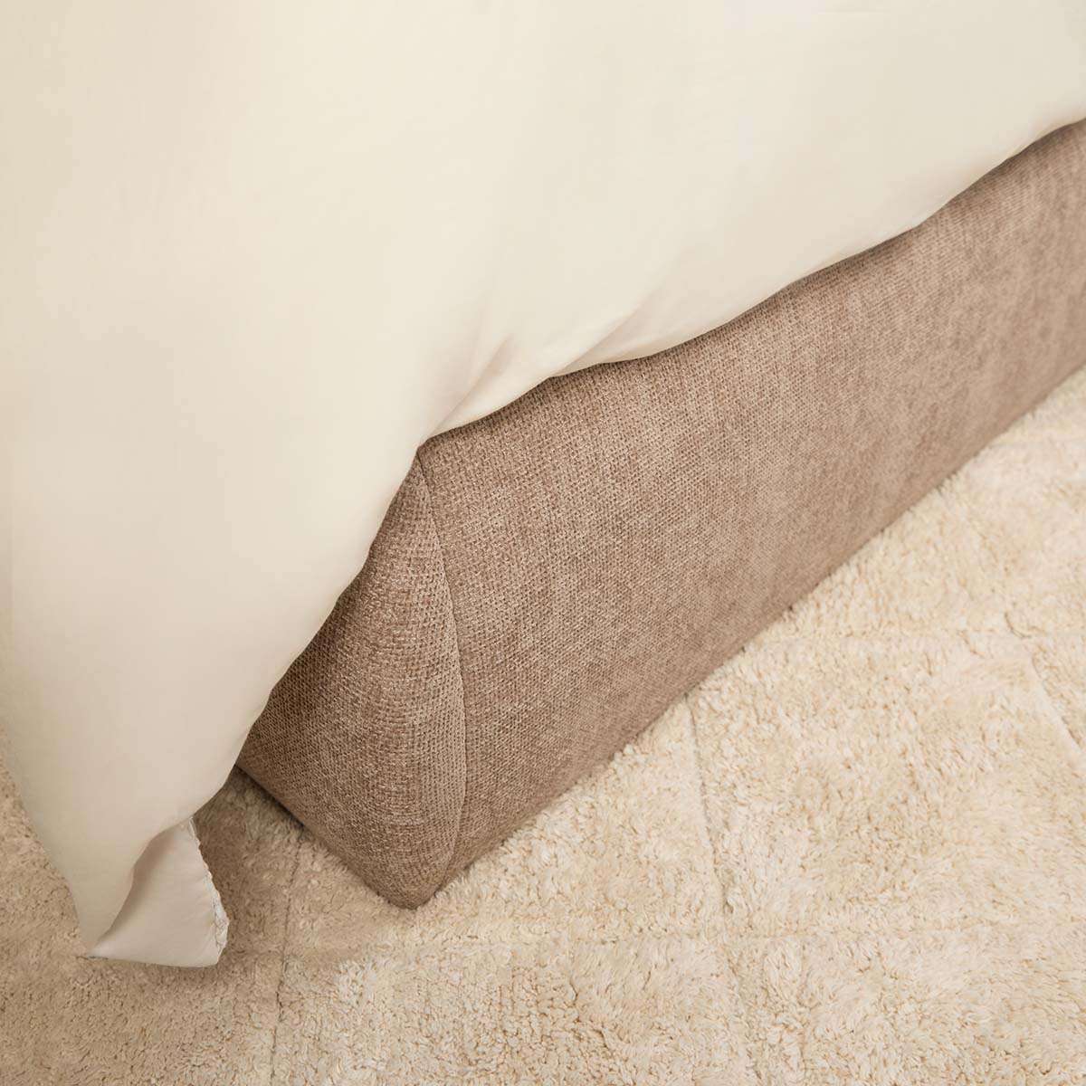 Tanner Storage Queen Bed - Beige